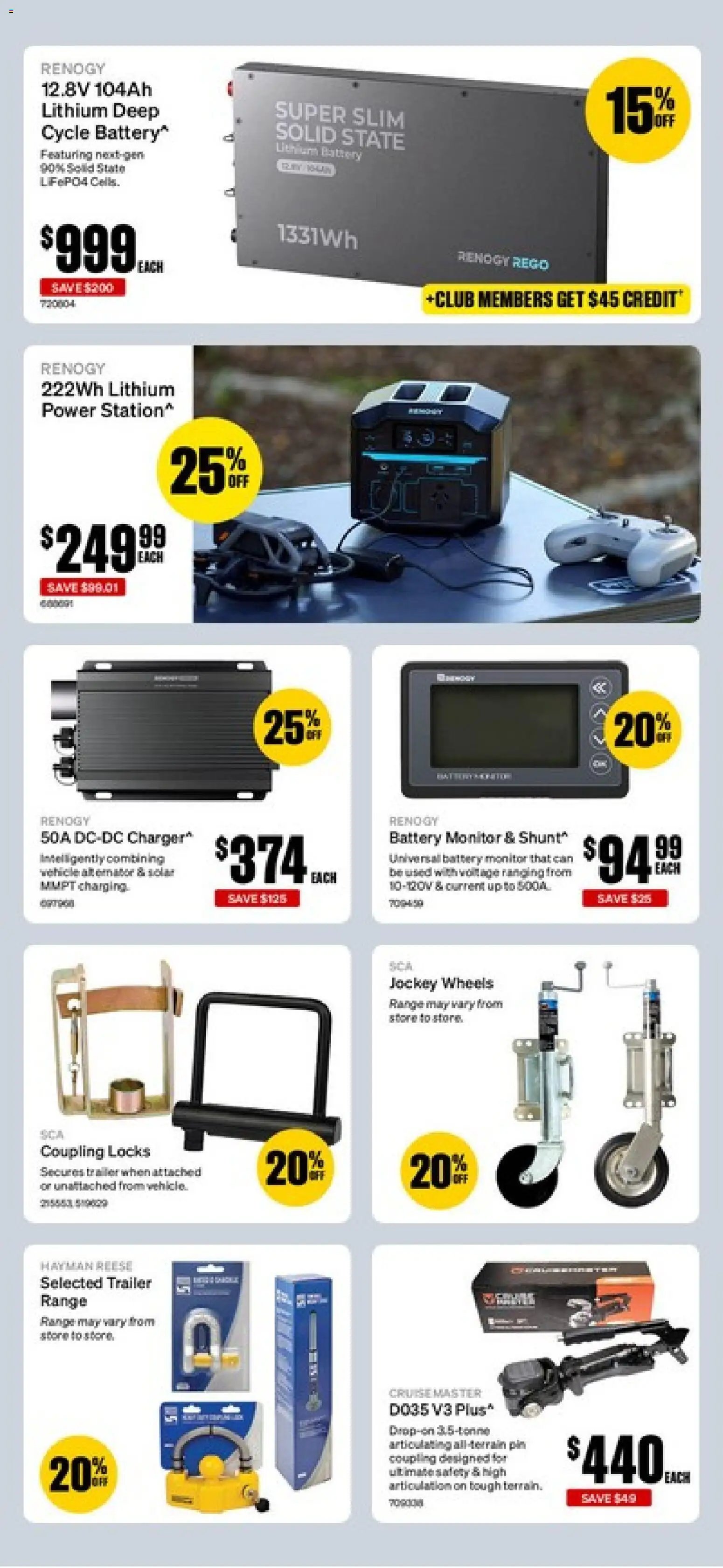 Supercheap Auto catalogue from 10/06/2026 Supercheap Auto catalogue
