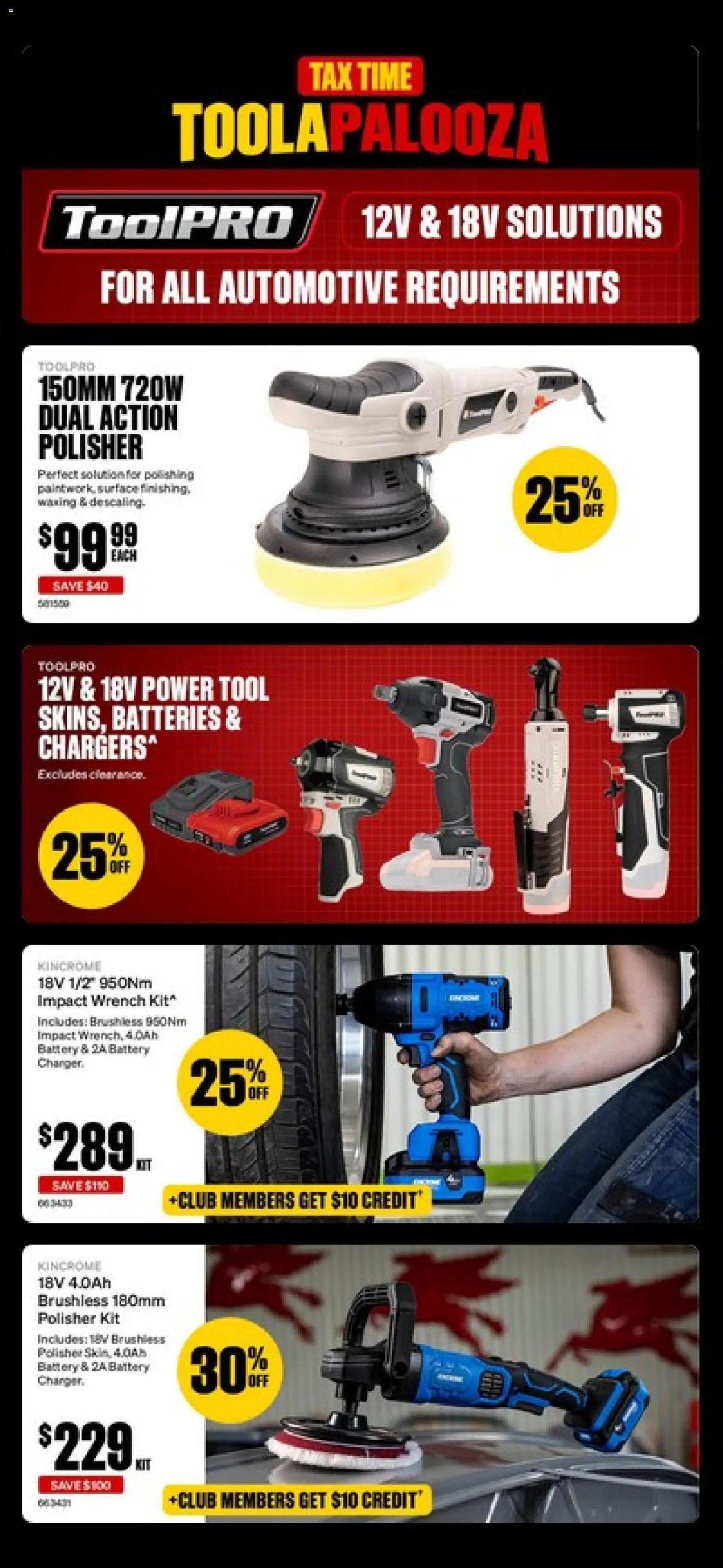 Supercheap Auto catalogue from 10/06/2026 Supercheap Auto catalogue