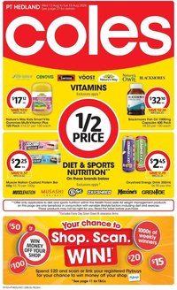 Coles catalogue from 12/08/2026 Coles catalogue PT Hedland