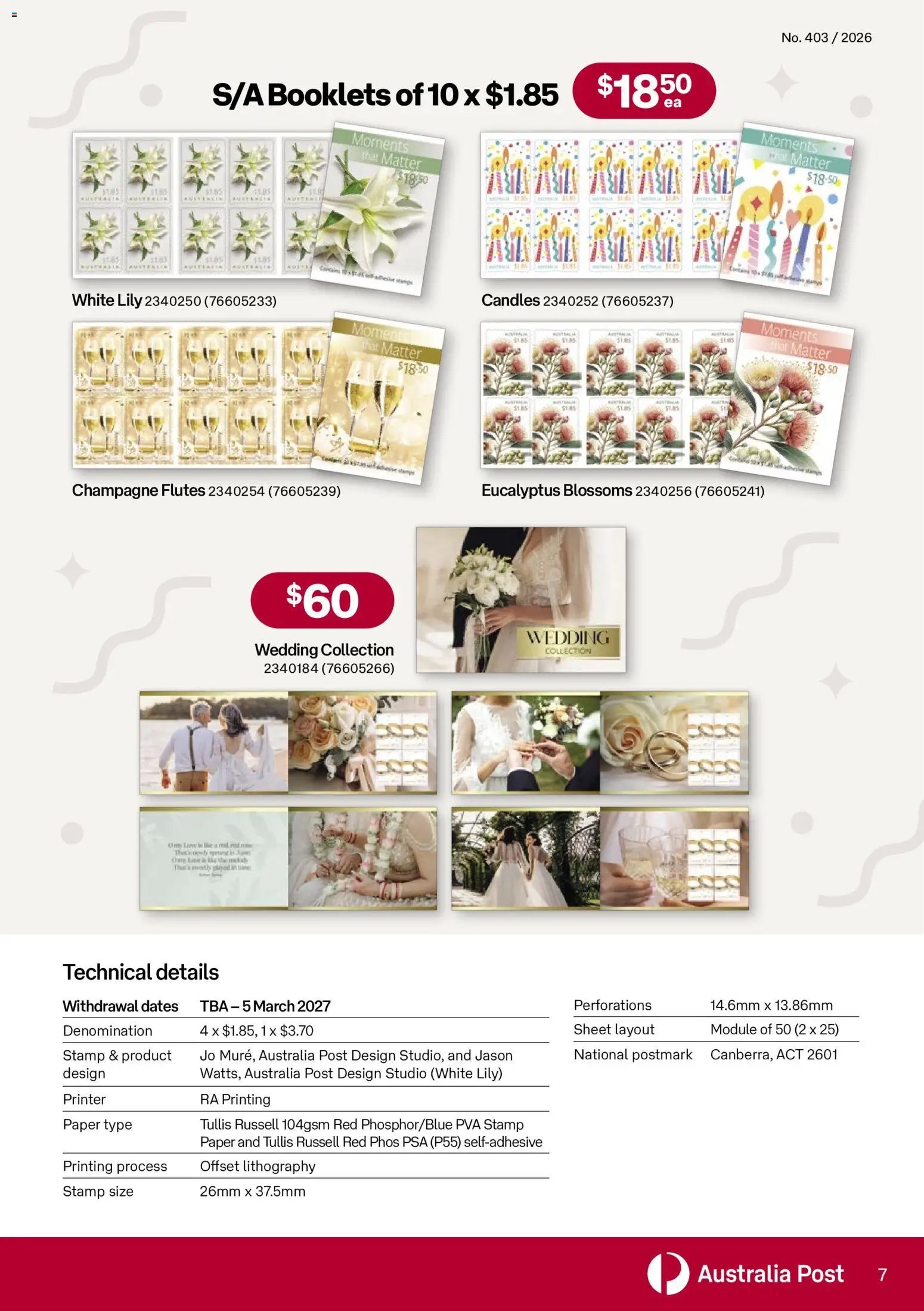 Australia Post catalogue from 01/09/2026 Australia Post catalogue