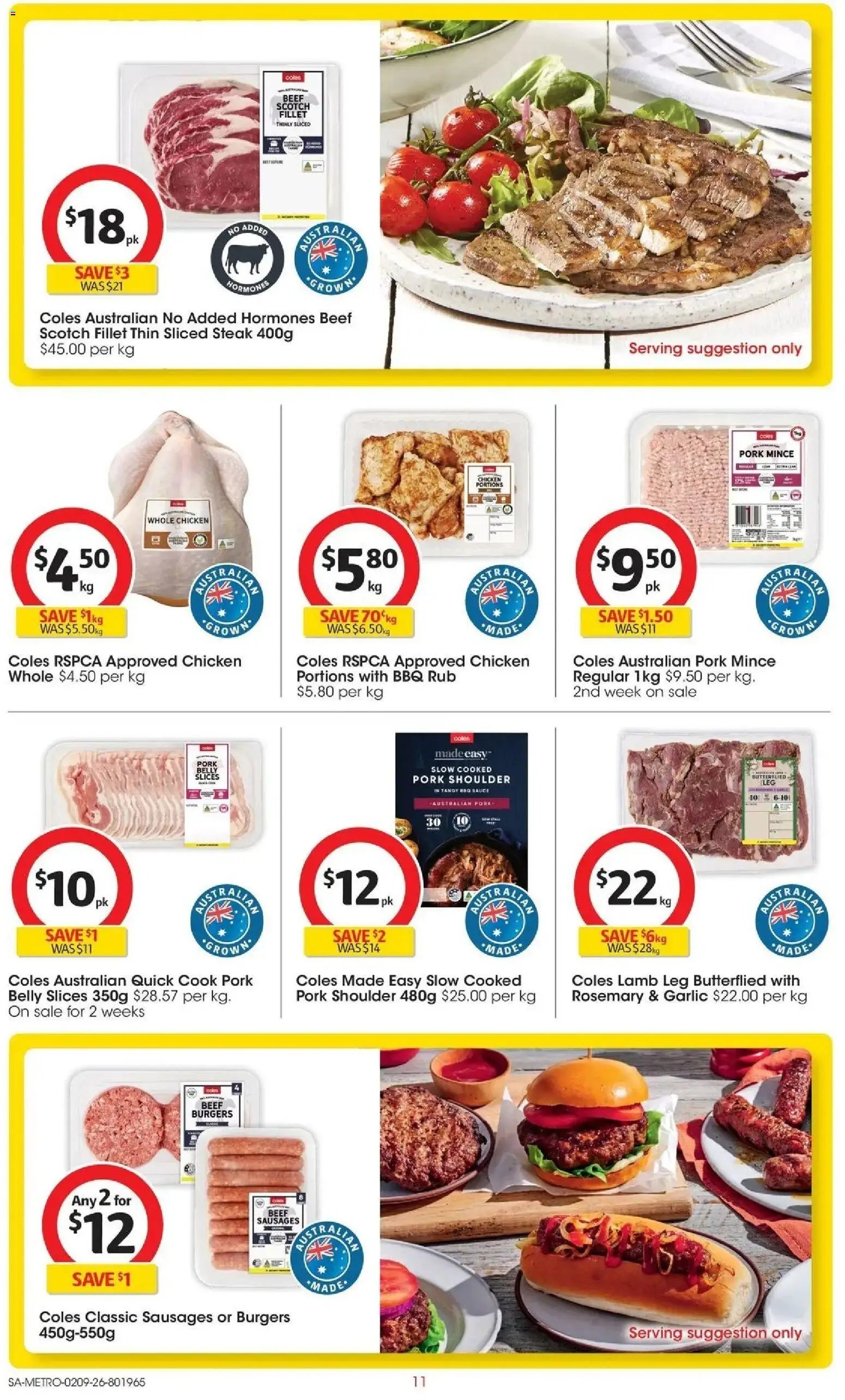 Coles catalogue from 02/09/2026 Coles catalogue SA