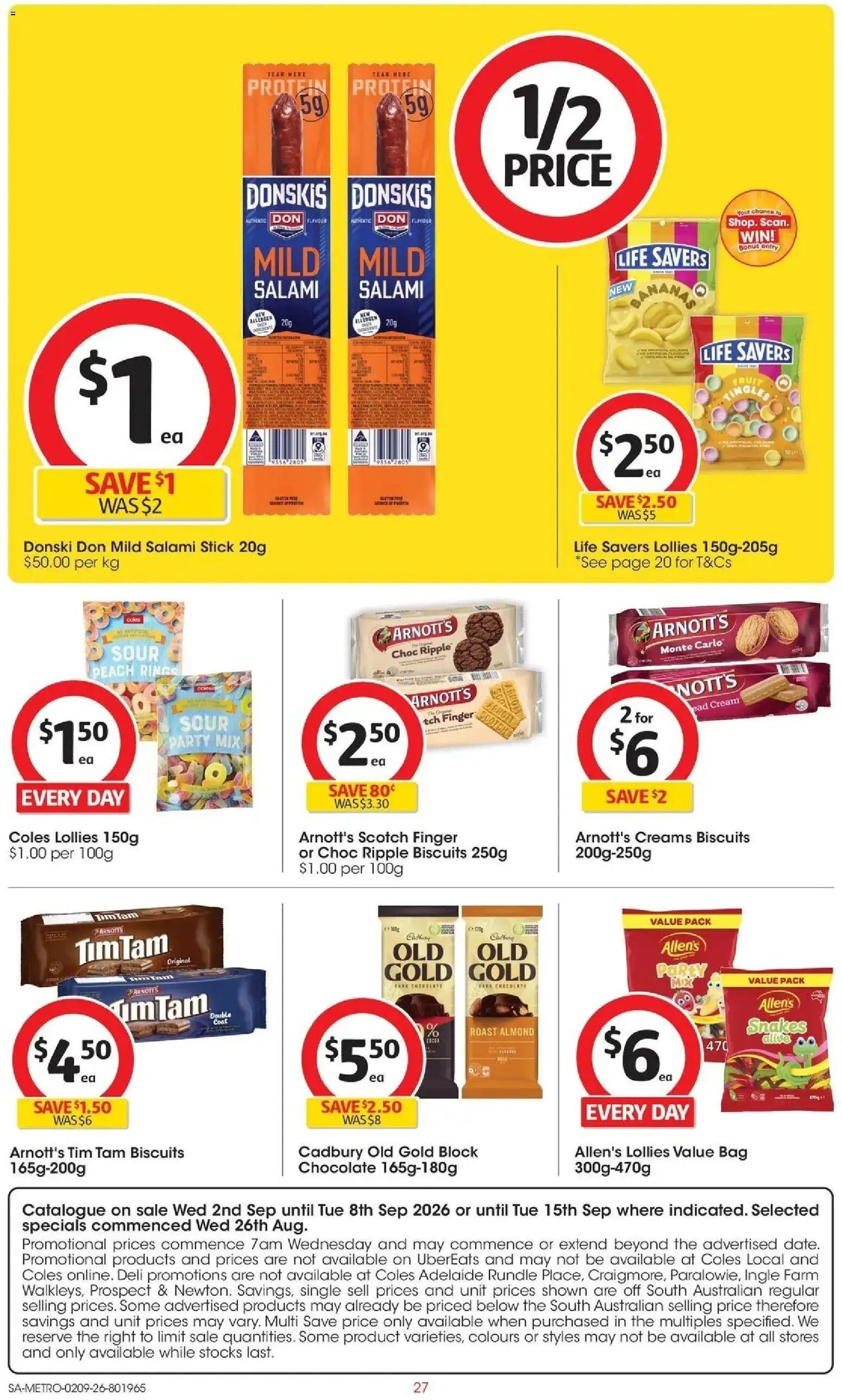Coles catalogue from 02/09/2026 Coles catalogue SA
