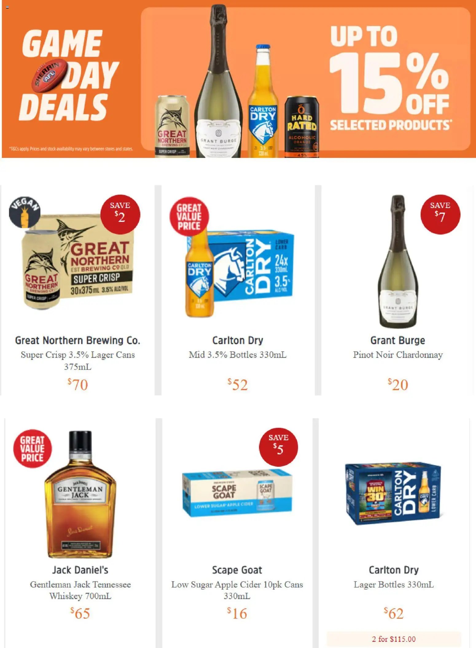 BWS catalogue from 26/08/2026 BWS catalogue