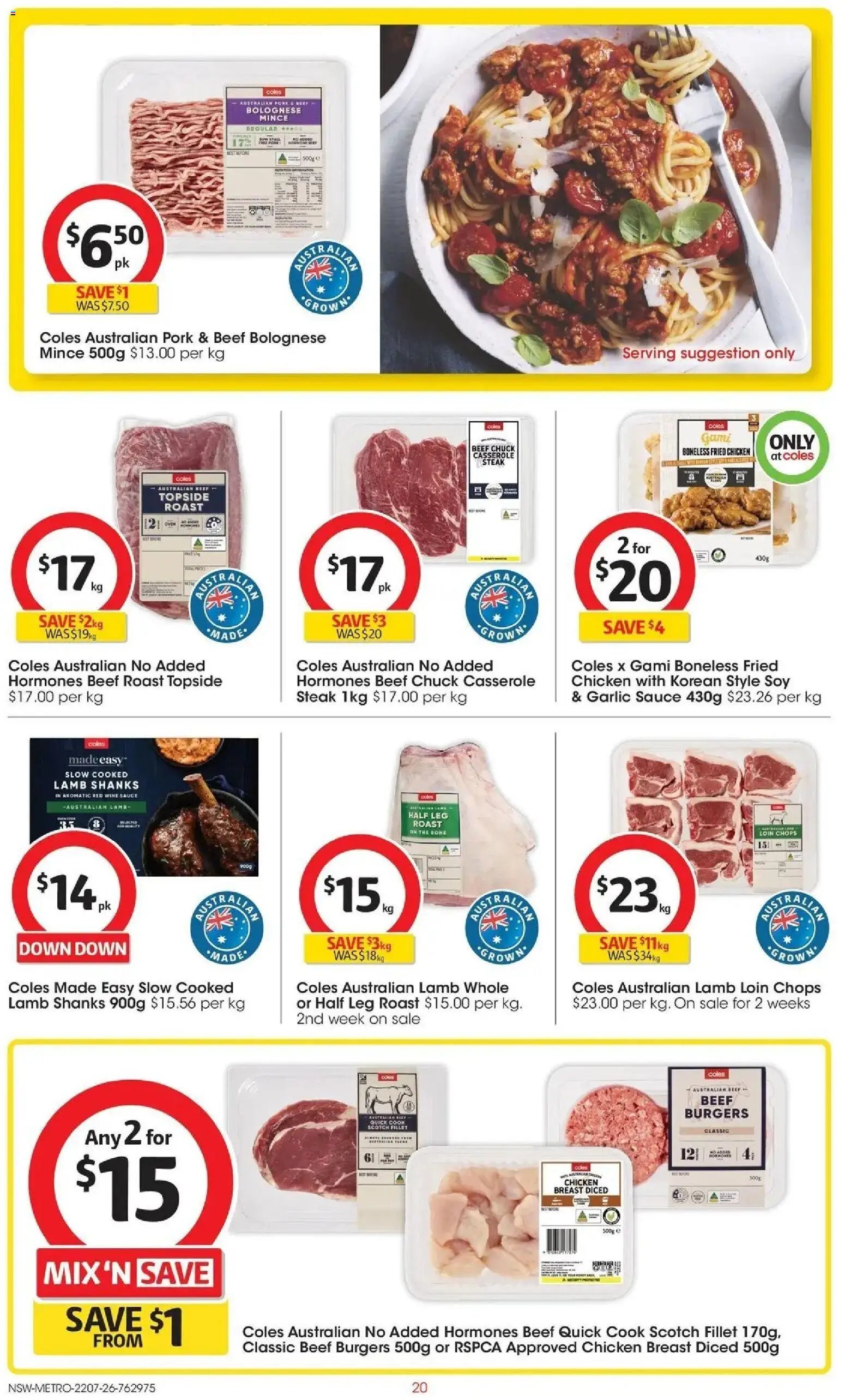 Coles catalogue from 22/07/2026 Coles catalogue