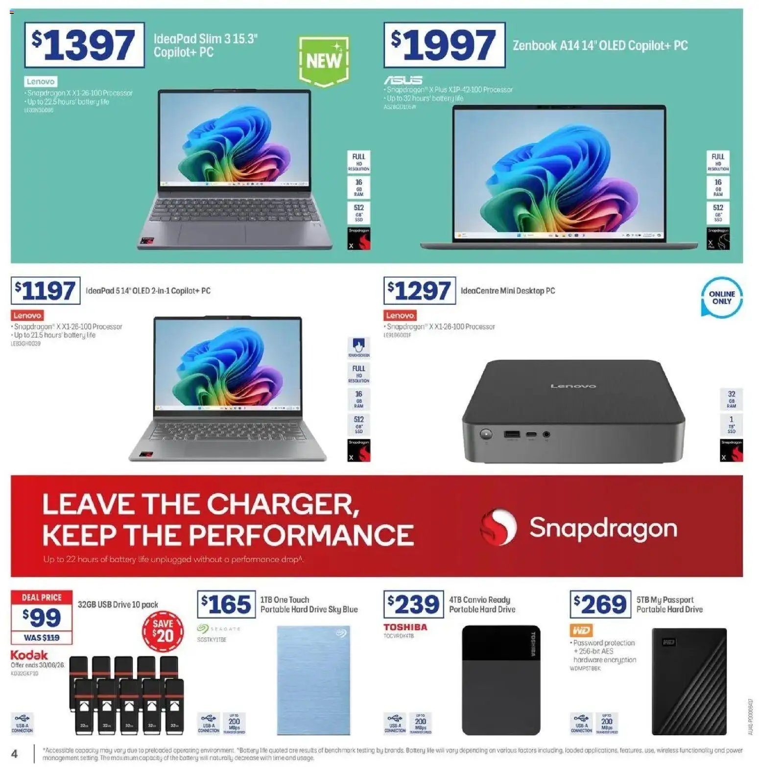 Officeworks catalogue from 11/06/2026 Officeworks EOFY Deals
