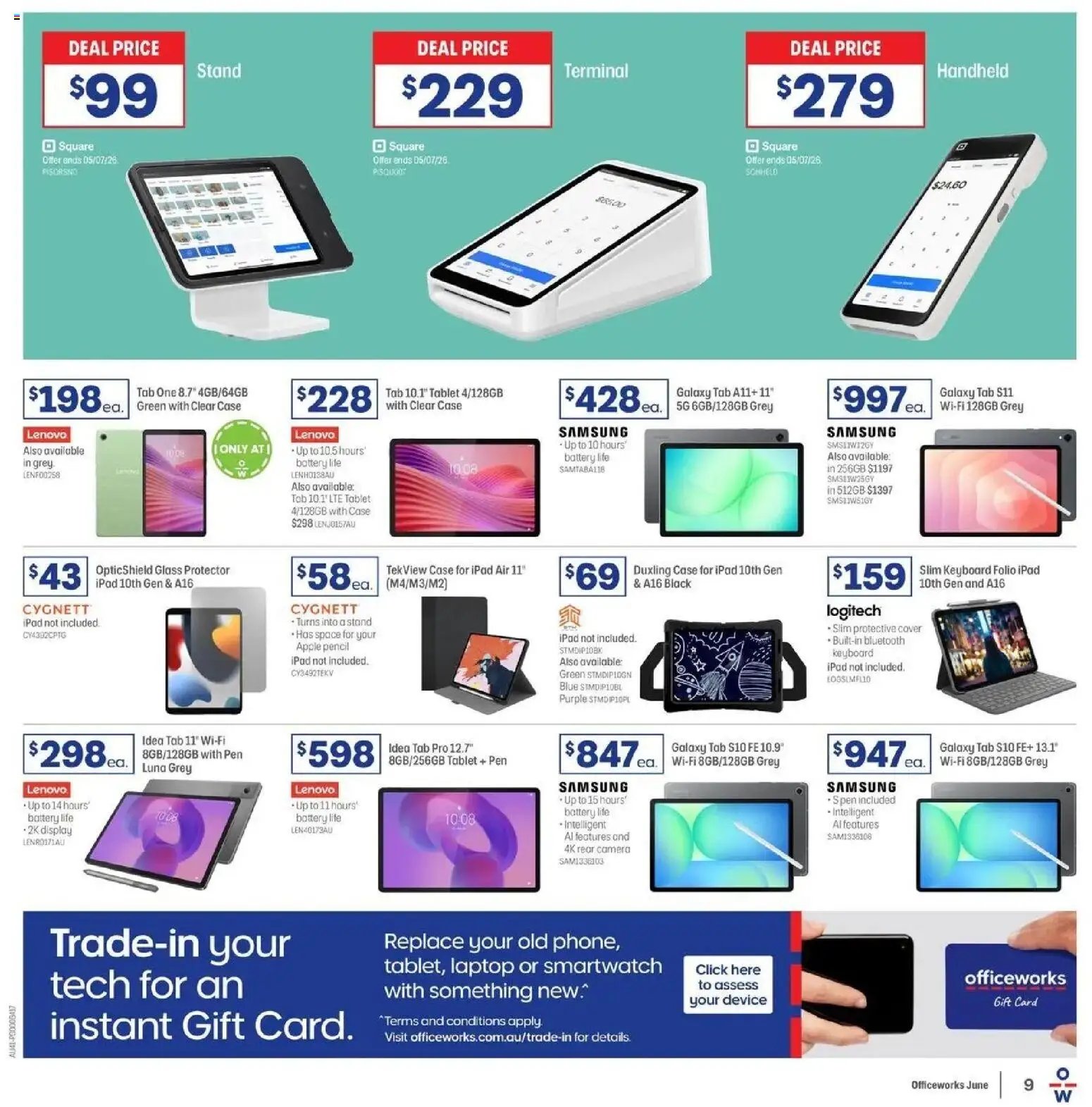 Officeworks catalogue from 11/06/2026 Officeworks EOFY Deals