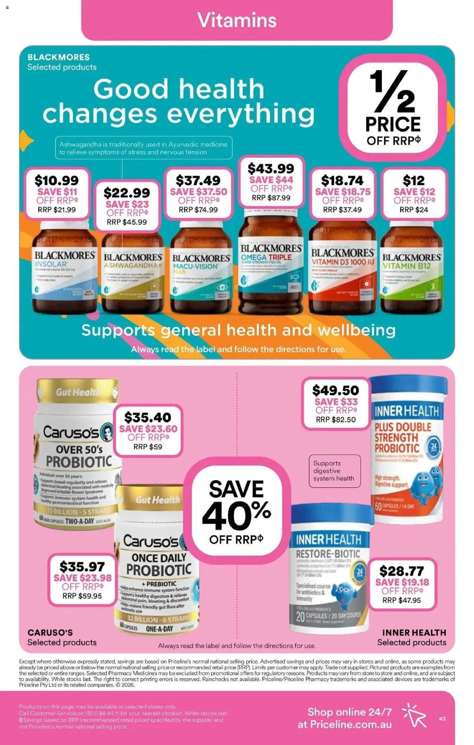 Priceline Pharmacy catalogue from 01/07/2026 Priceline Pharmacy catalogue Traralgon