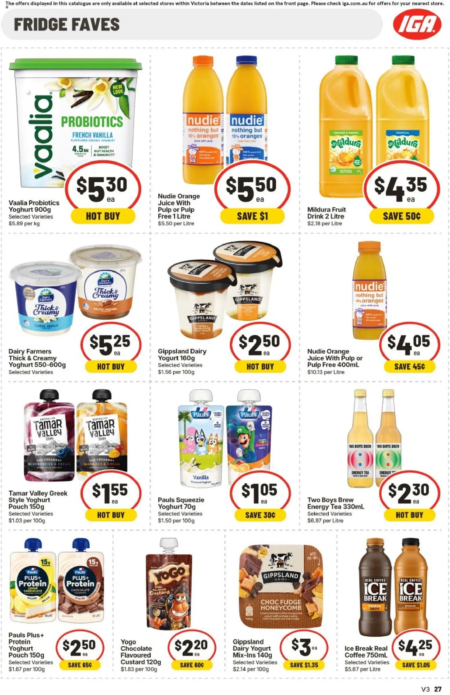 IGA catalogue from 22/07/2026 IGA Liquor