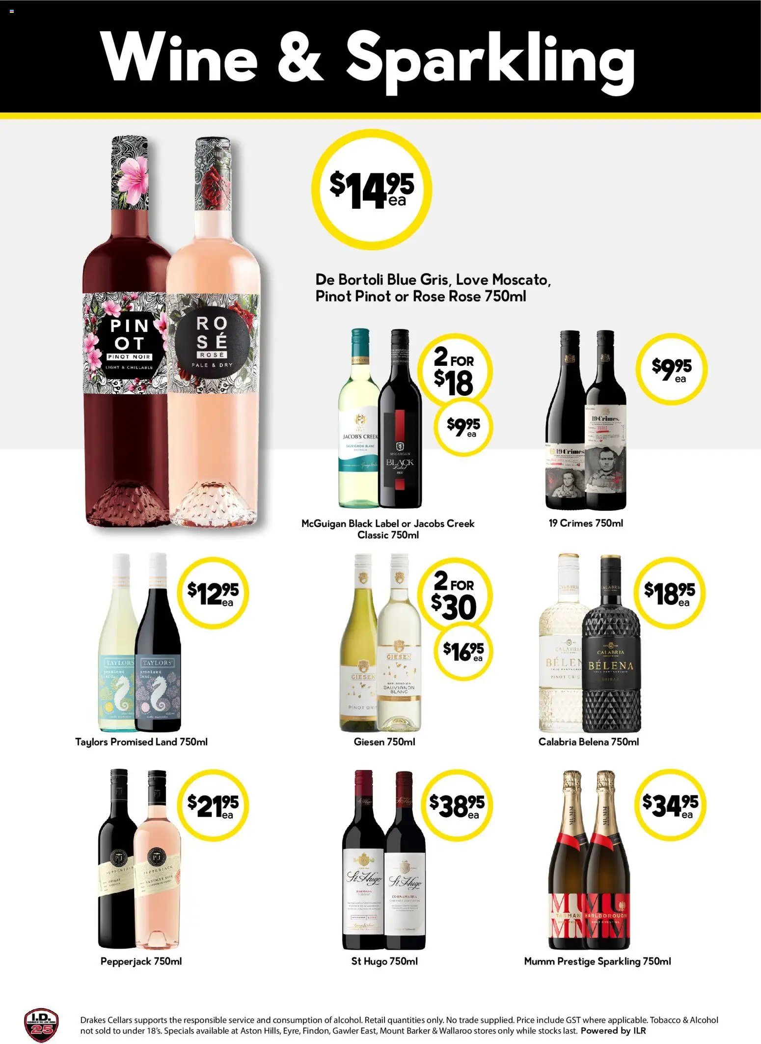 Drakes catalogue from 19/08/2026 Drakes catalogue Specials
