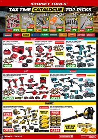 Sydney Tools catalogue from 12/05/2026 Sydney Tools catalogue