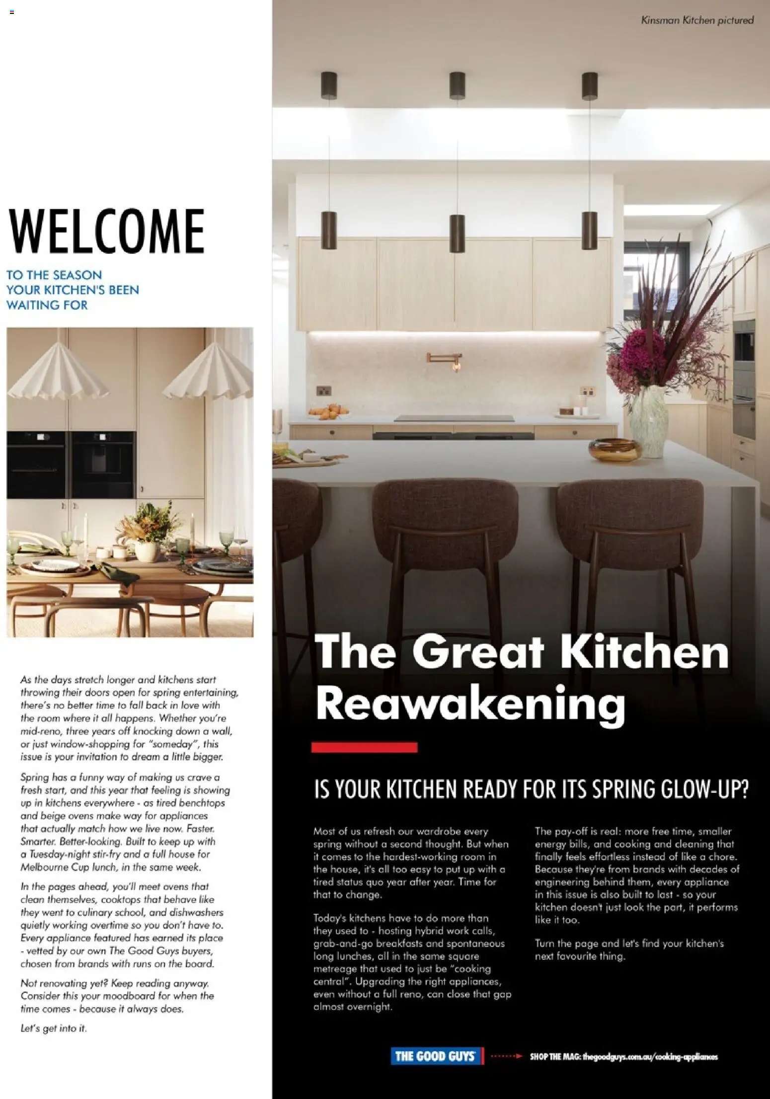 The Good Guys catalogue from 01/10/2026 The Good Guys The Kitchen Reawakening