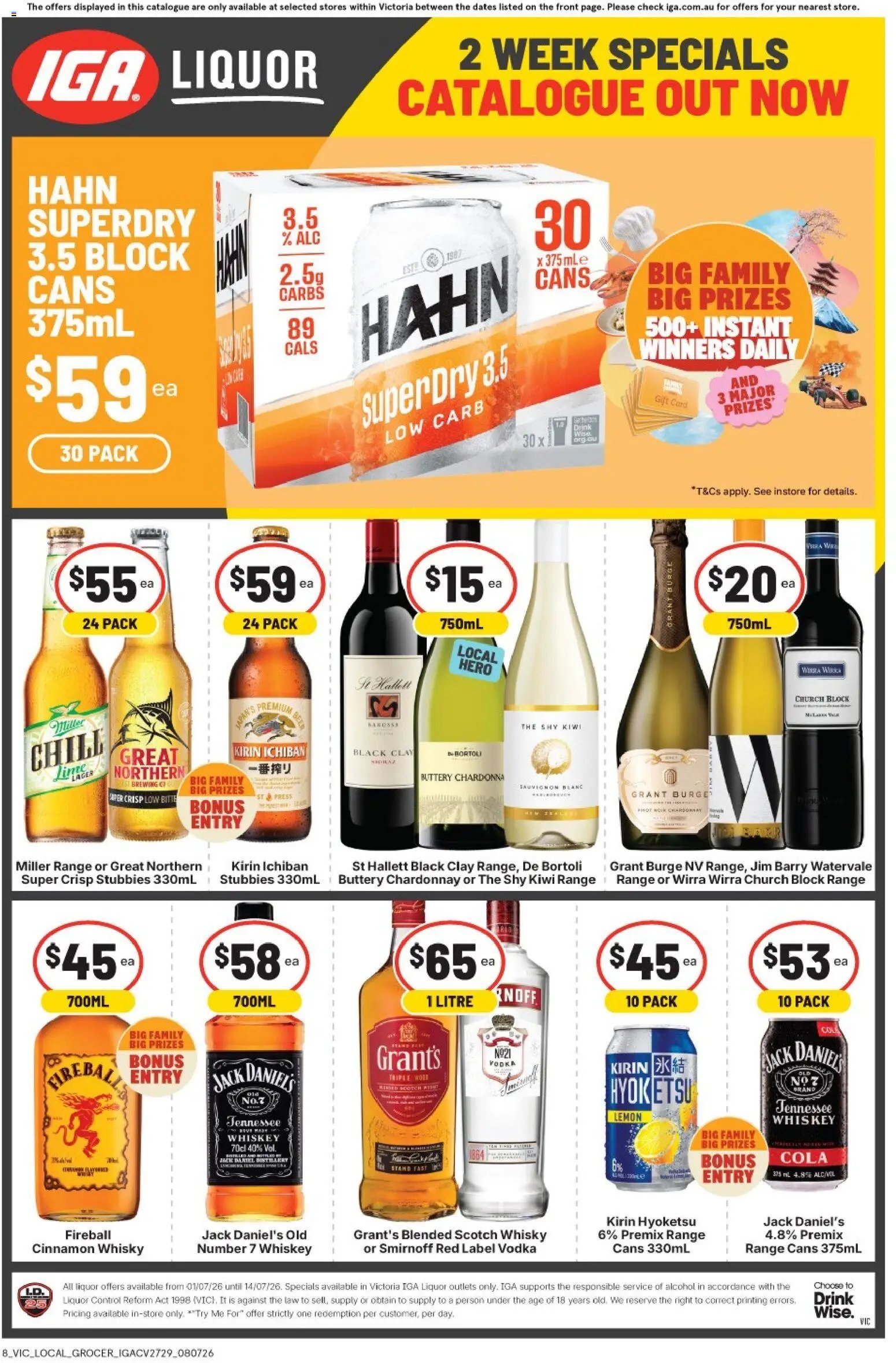IGA catalogue from 08/07/2026 IGA Local Grocer VIC