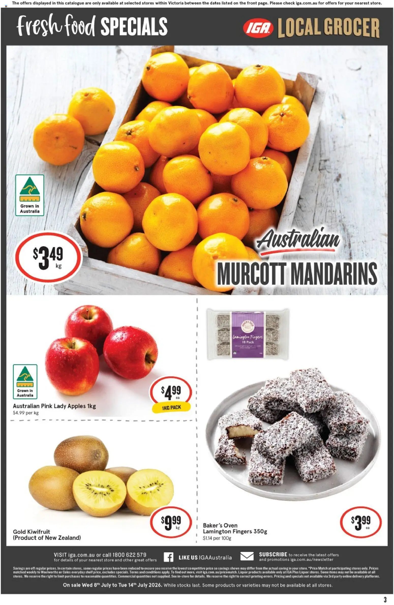 IGA catalogue from 08/07/2026 IGA Local Grocer VIC