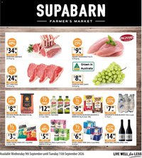 Supabarn catalogue from 09/09/2026 Supabarn catalogue