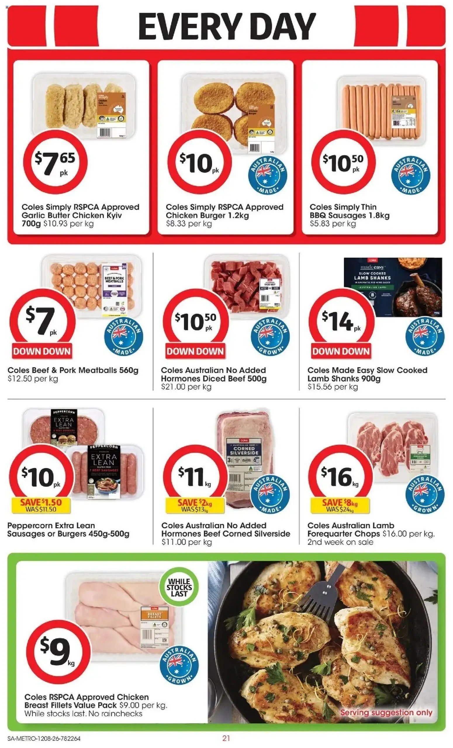 Coles catalogue from 12/08/2026 Coles catalogue SA