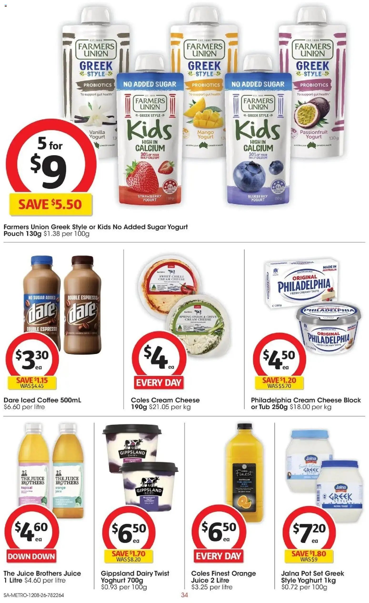 Coles catalogue from 12/08/2026 Coles catalogue SA