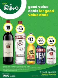 The Bottle-O catalogue from 17/08/2026 Good Value Booze, For Good Value Dads. 17/08