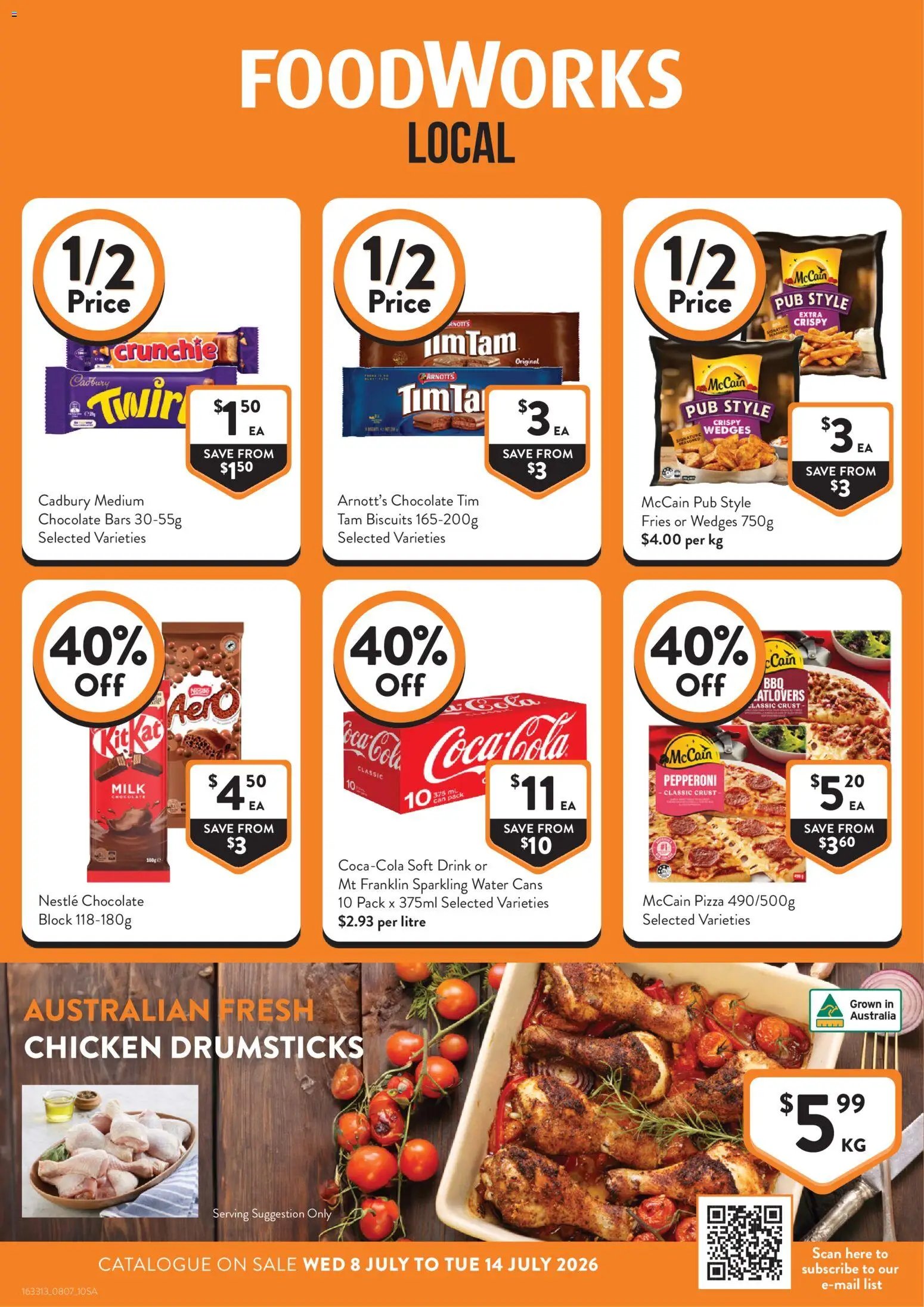 Foodworks catalogue from 08/07/2026 Foodworks catalogue SA
