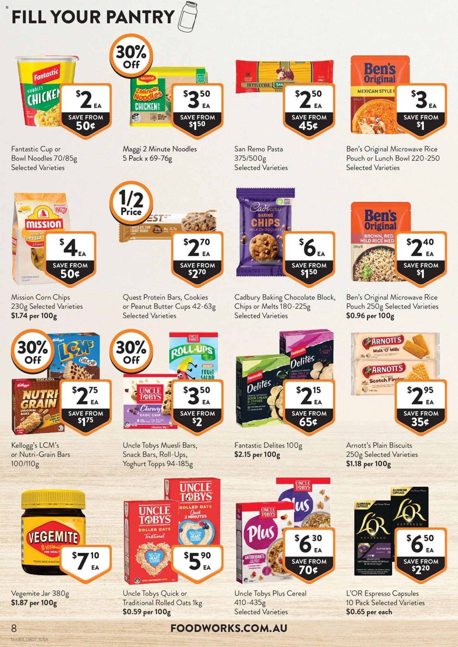 Foodworks catalogue from 08/07/2026 Foodworks catalogue SA