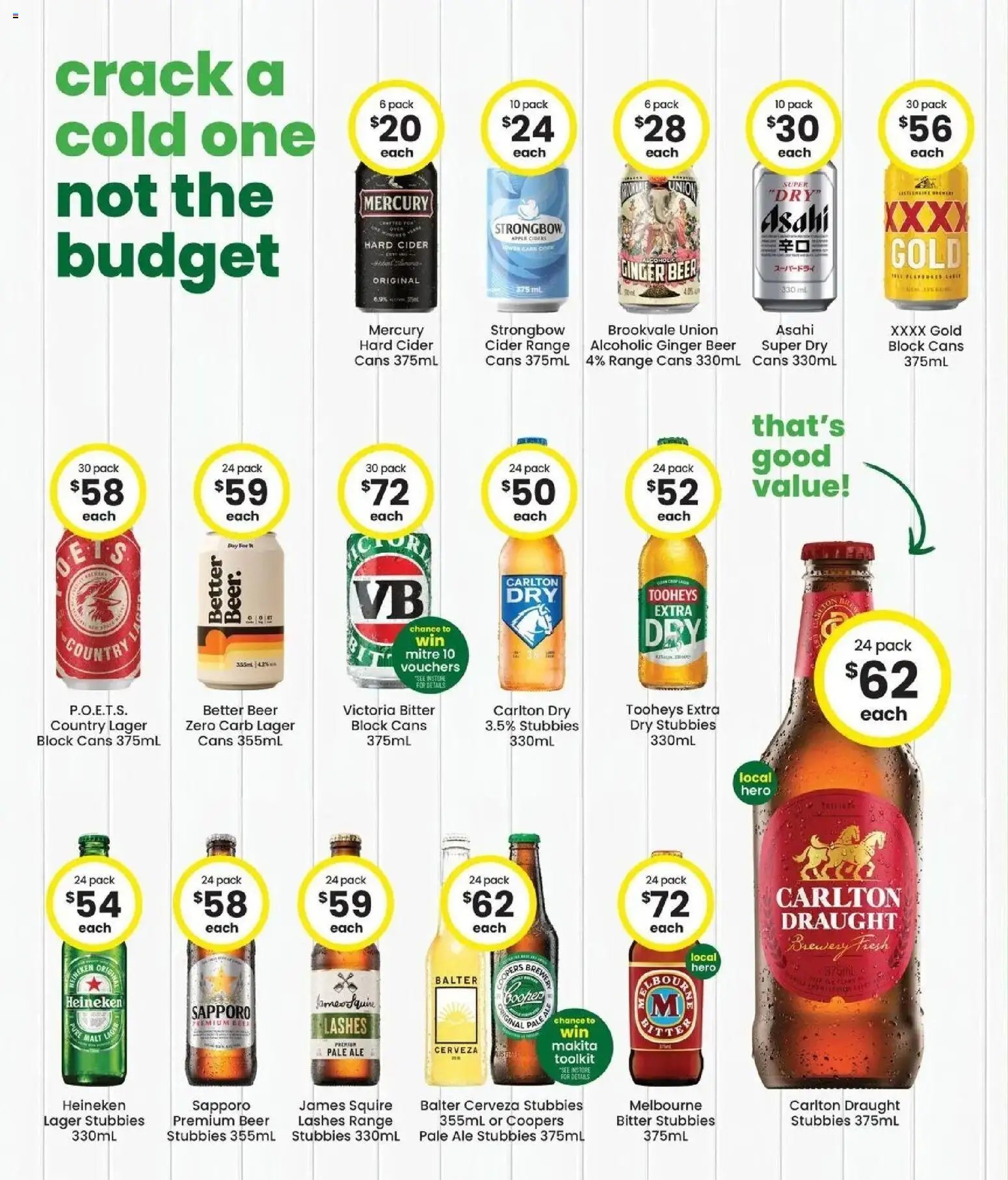 The Bottle-O catalogue from 06/07/2026 The Bottle-O catalogue Wantirna