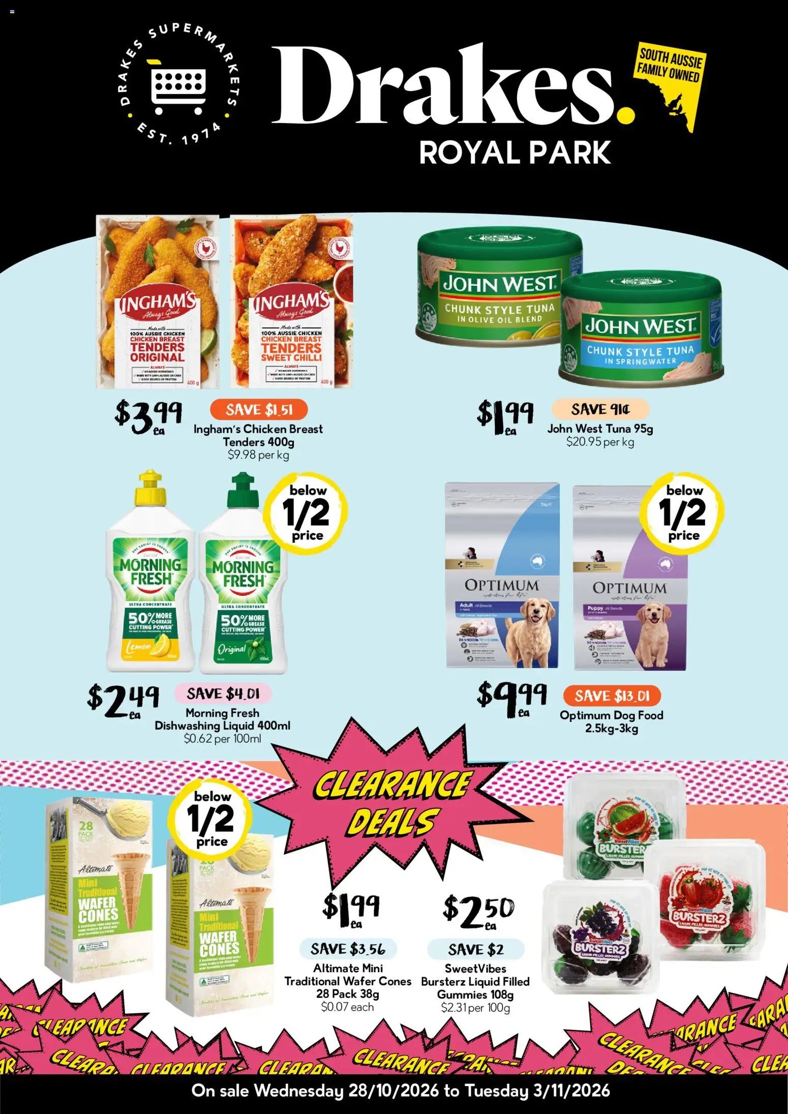 Drakes catalogue Royal Park valid from 28/10/2026 - Latest Specials & Offers