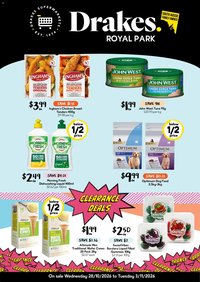 Drakes catalogue Royal Park valid from 28/10/2026 - Latest Specials & Offers