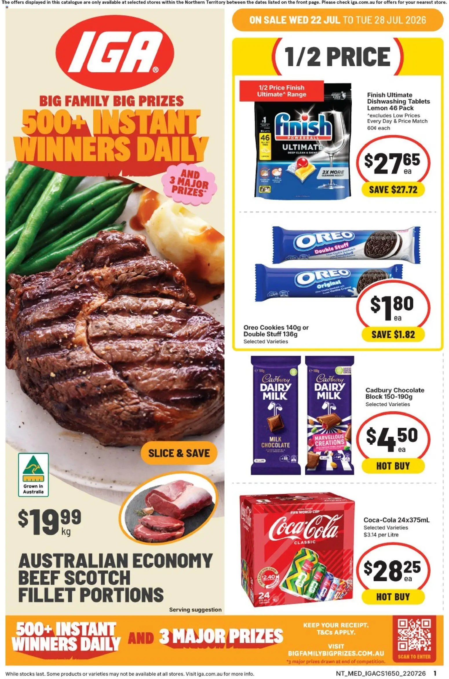 IGA catalogue from 22/07/2026 IGA catalogue NT