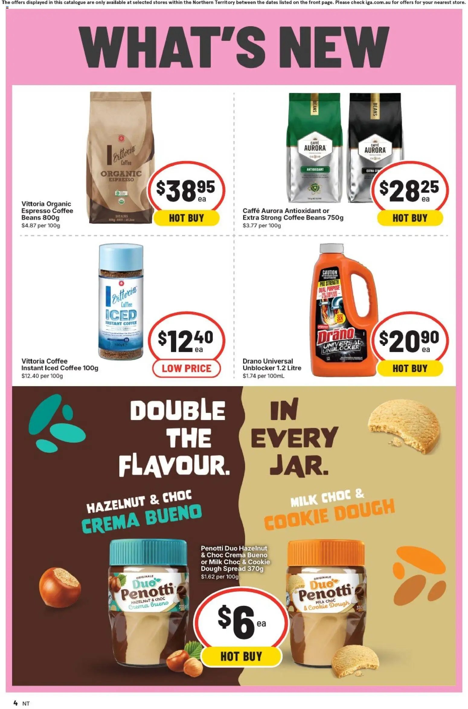 IGA catalogue from 22/07/2026 IGA catalogue NT