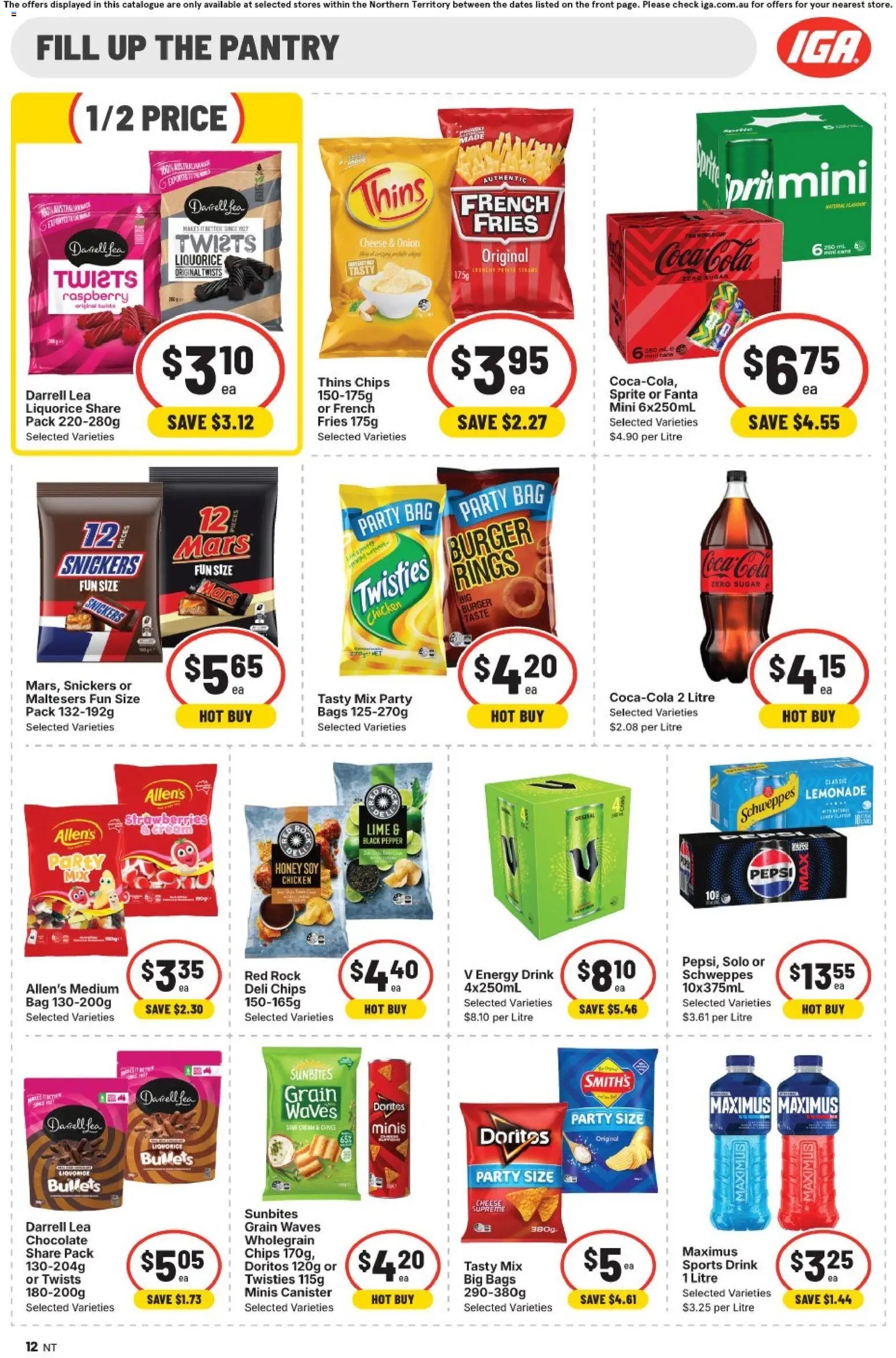 IGA catalogue from 22/07/2026 IGA catalogue NT