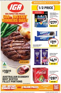 IGA catalogue from 22/07/2026 IGA catalogue NT