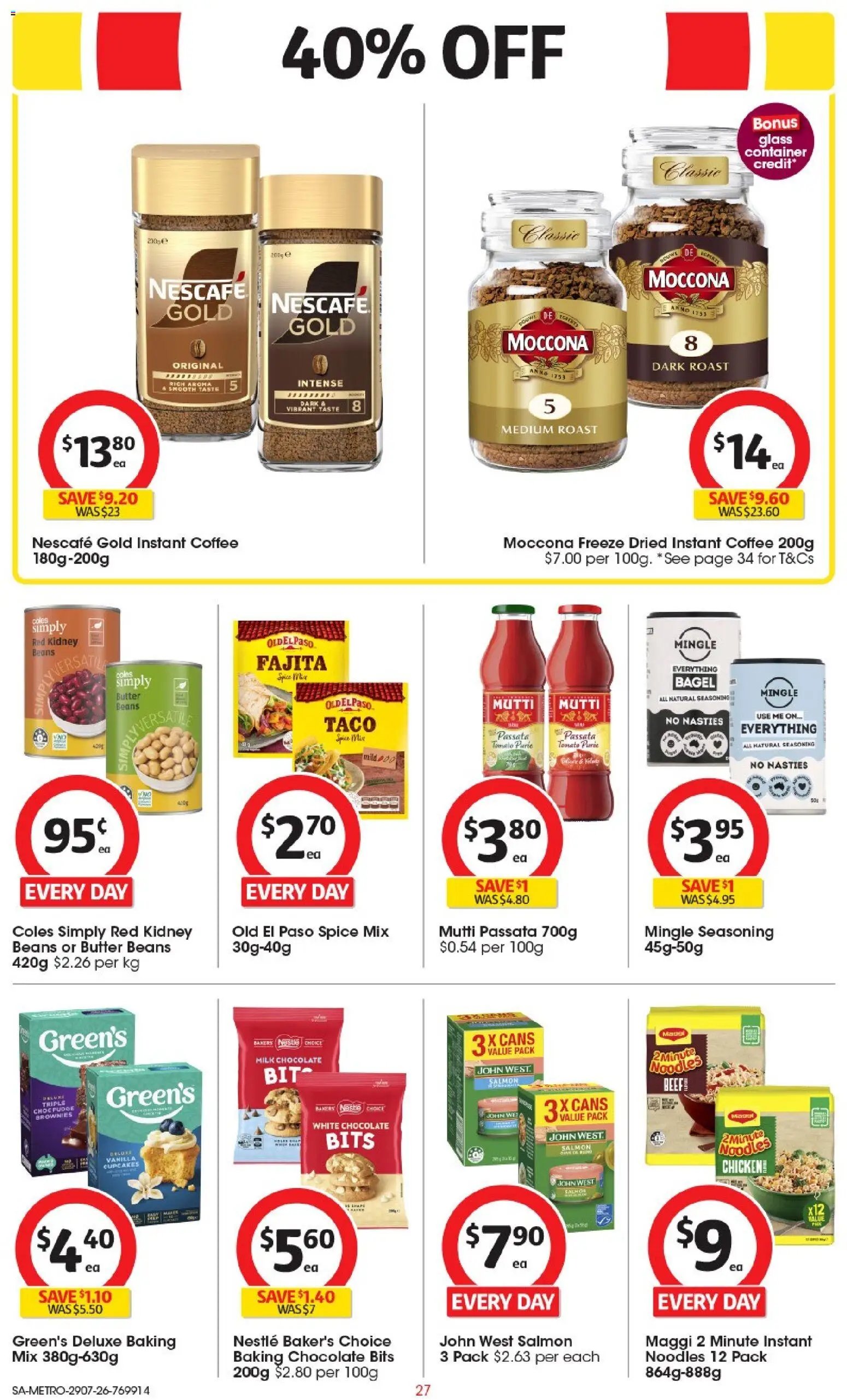 Coles catalogue from 29/07/2026 Coles catalogue SA