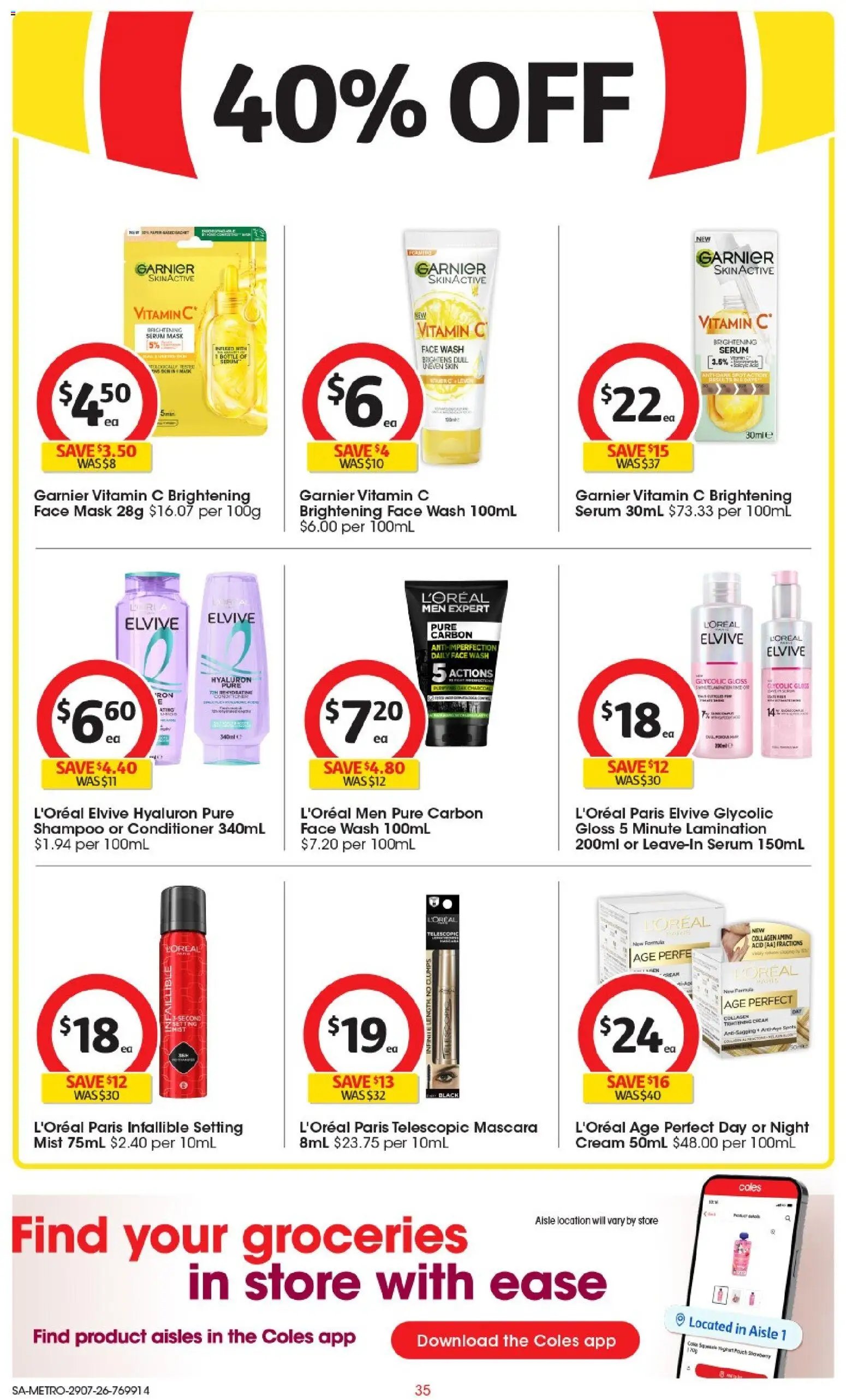 Coles catalogue from 29/07/2026 Coles catalogue SA
