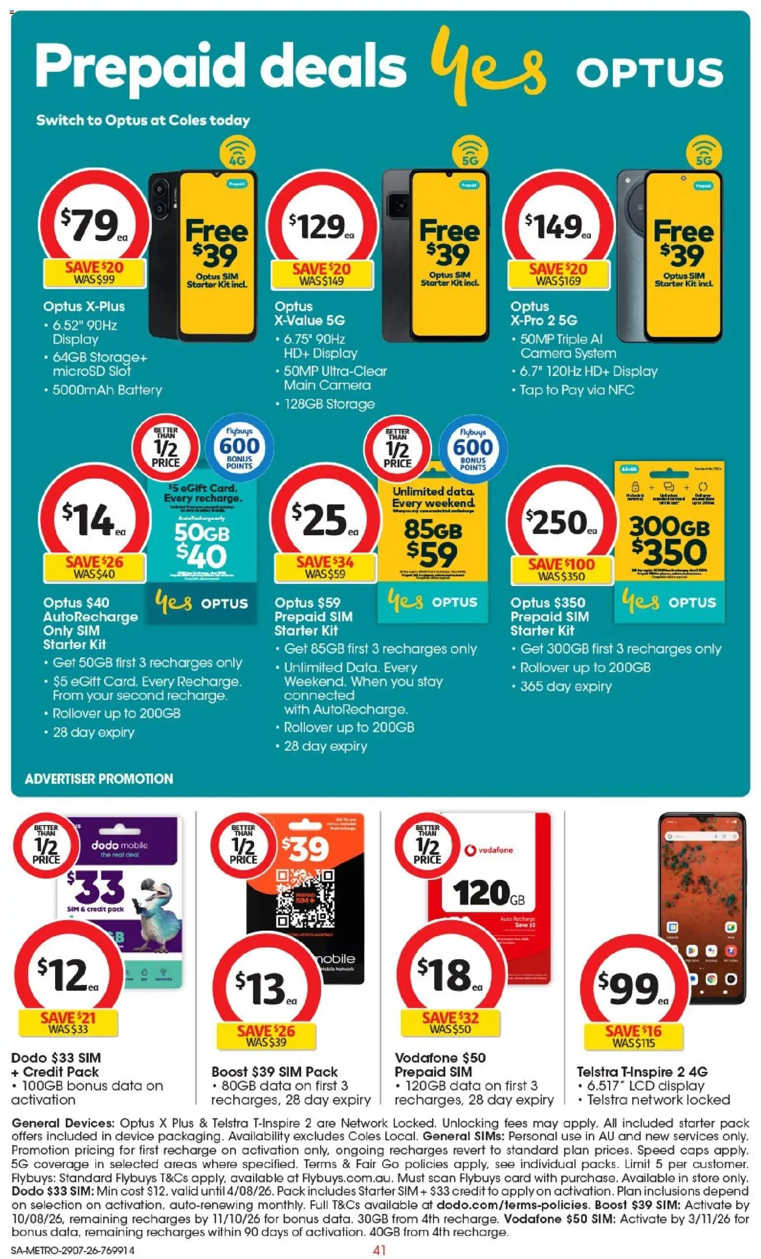 Coles catalogue from 29/07/2026 Coles catalogue SA