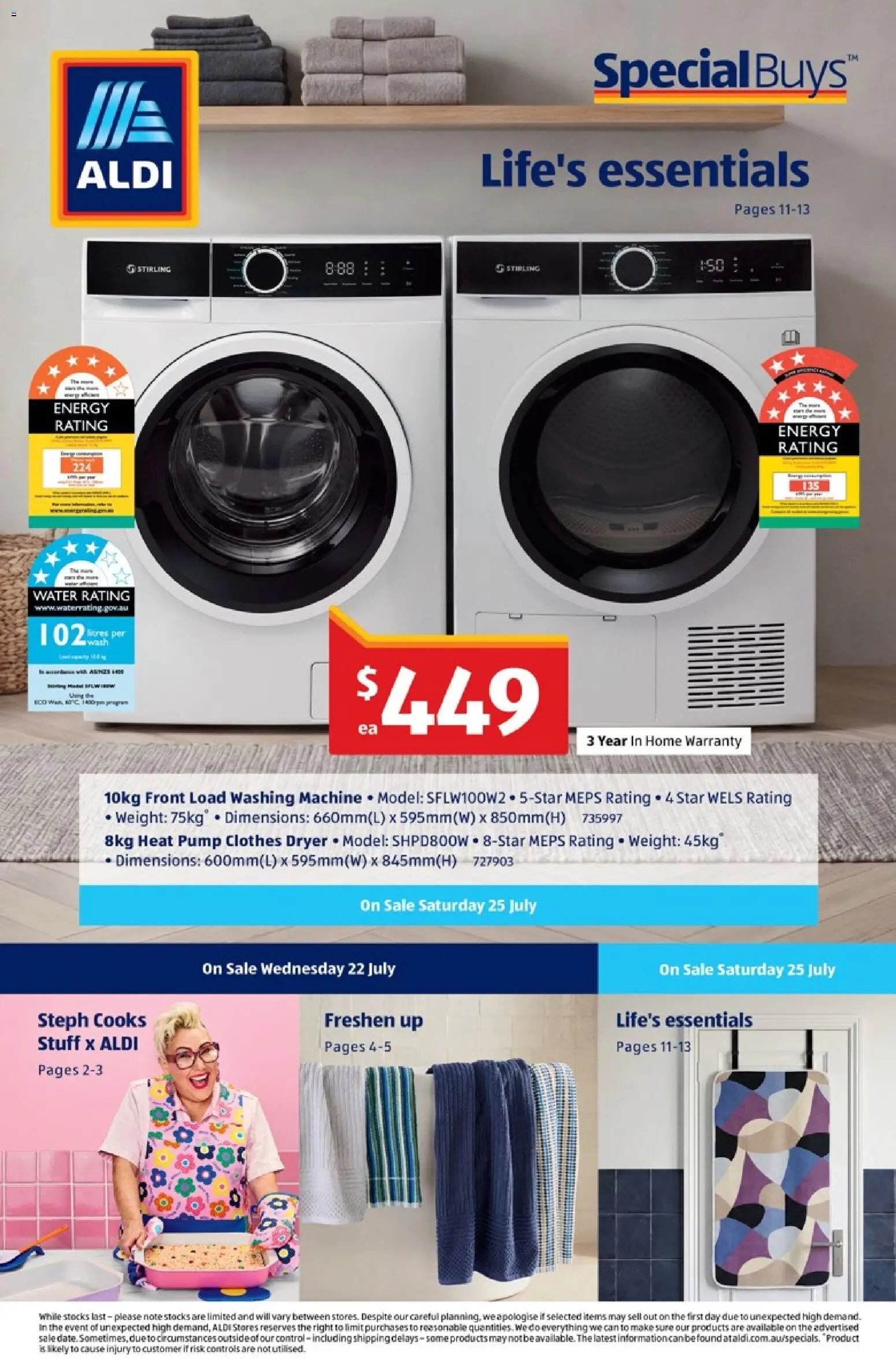Aldi catalogue from 22/07/2026 Aldi Special buys