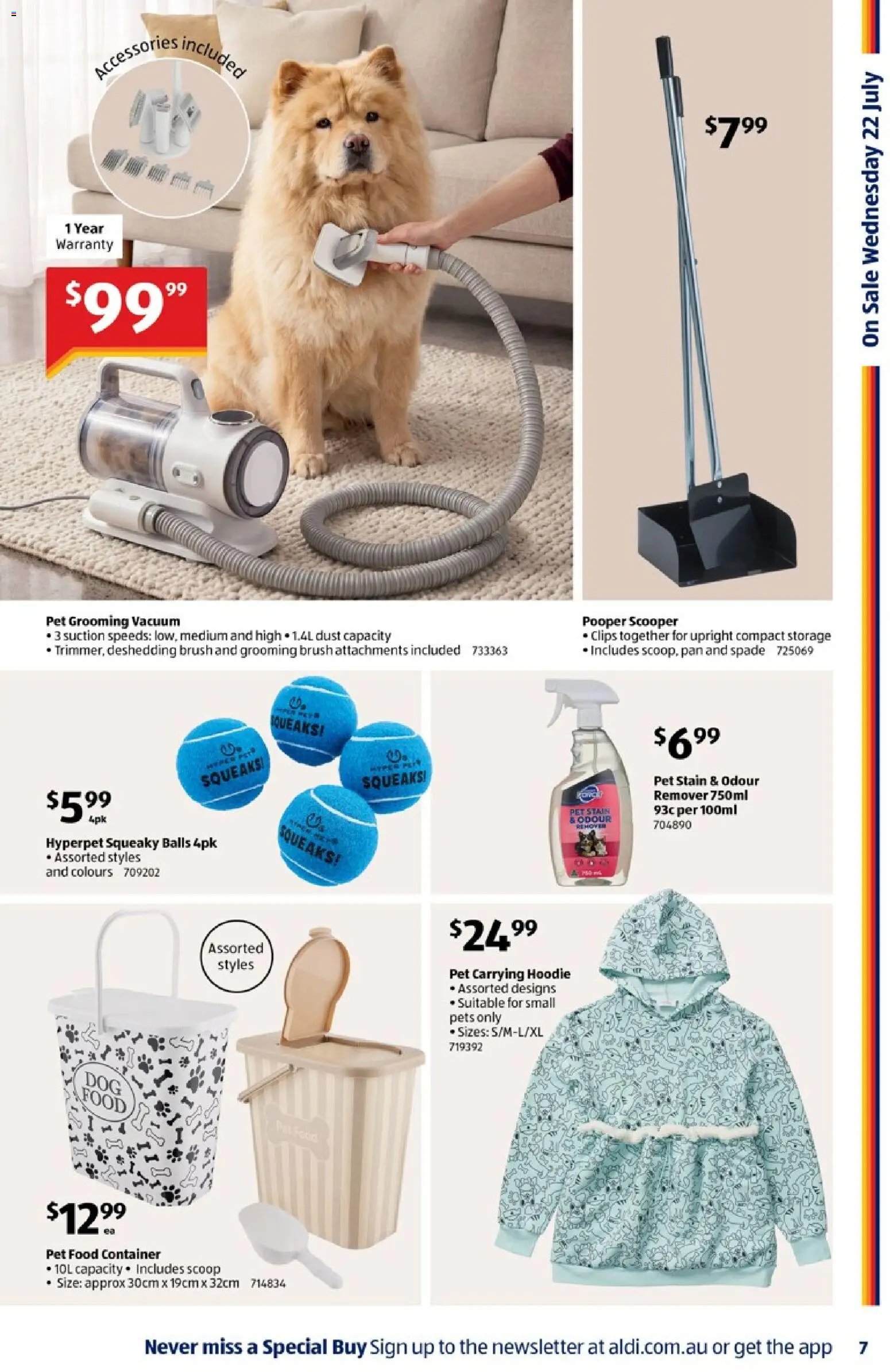 Aldi catalogue from 22/07/2026 Aldi Special buys