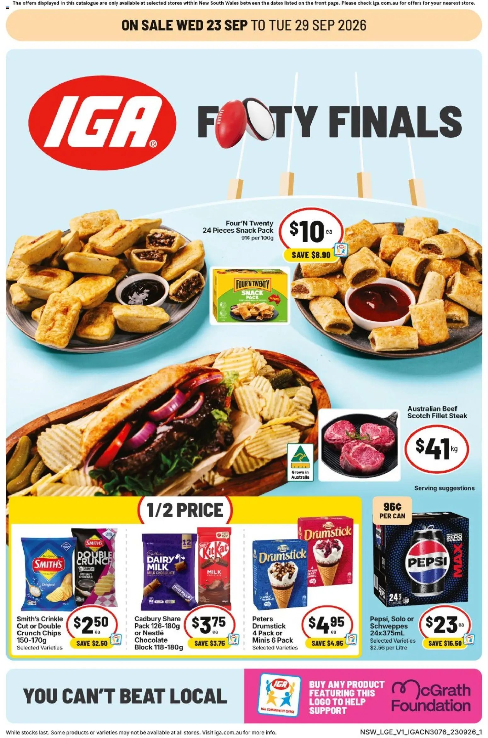 IGA catalogue from 23/09/2026 IGA catalogue Wynyard Station Sydney