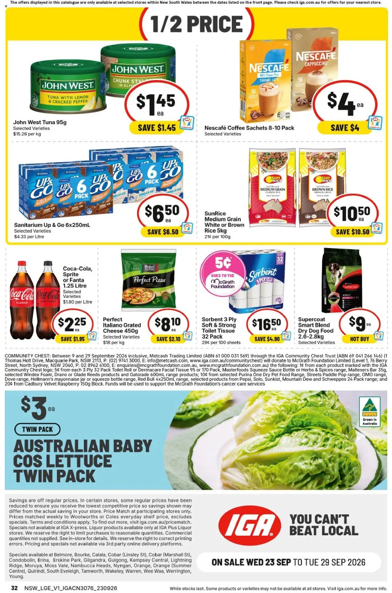 IGA catalogue from 23/09/2026 IGA catalogue Wynyard Station Sydney