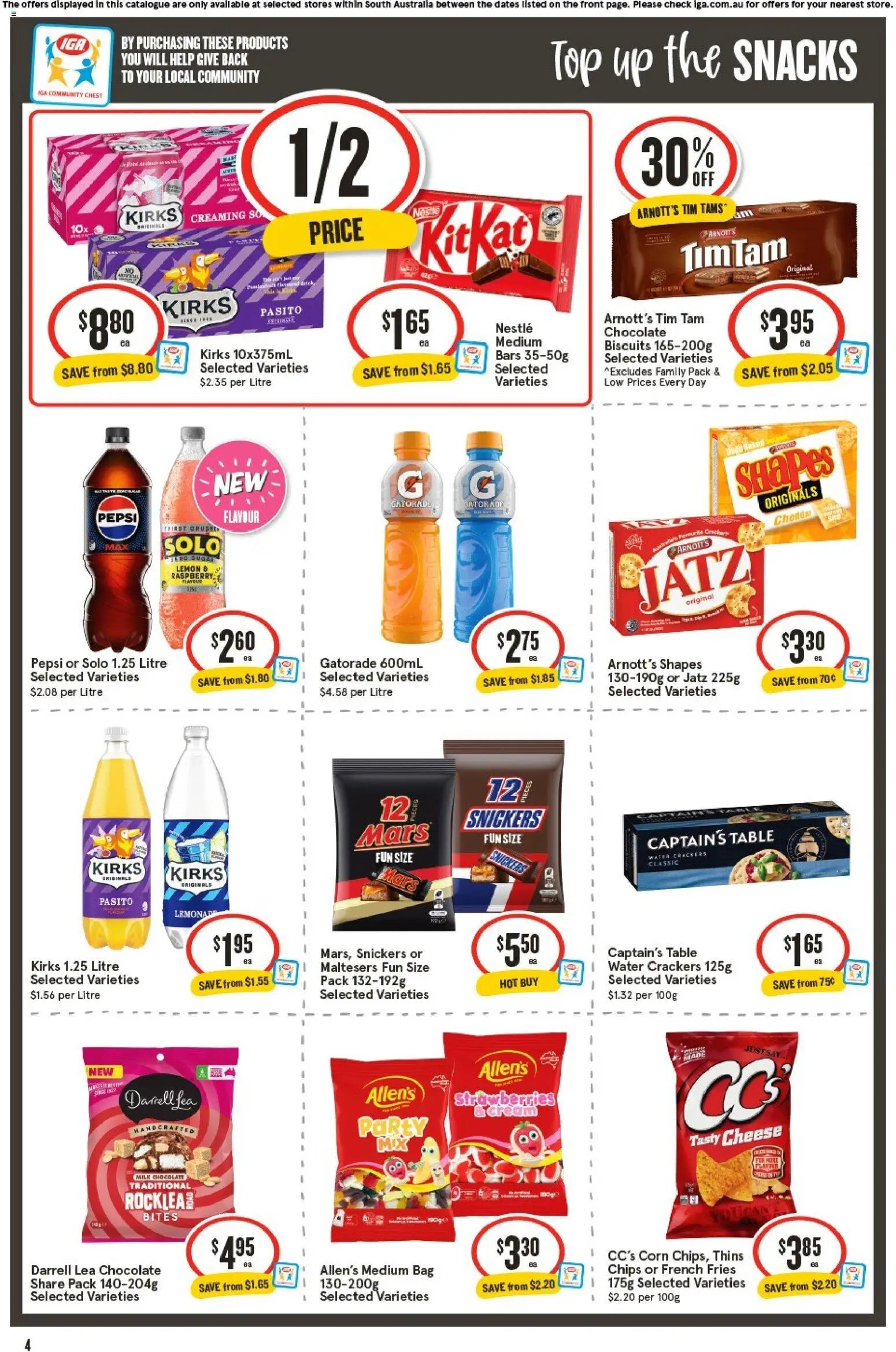 IGA catalogue from 19/08/2026 IGA Local Grocer SA