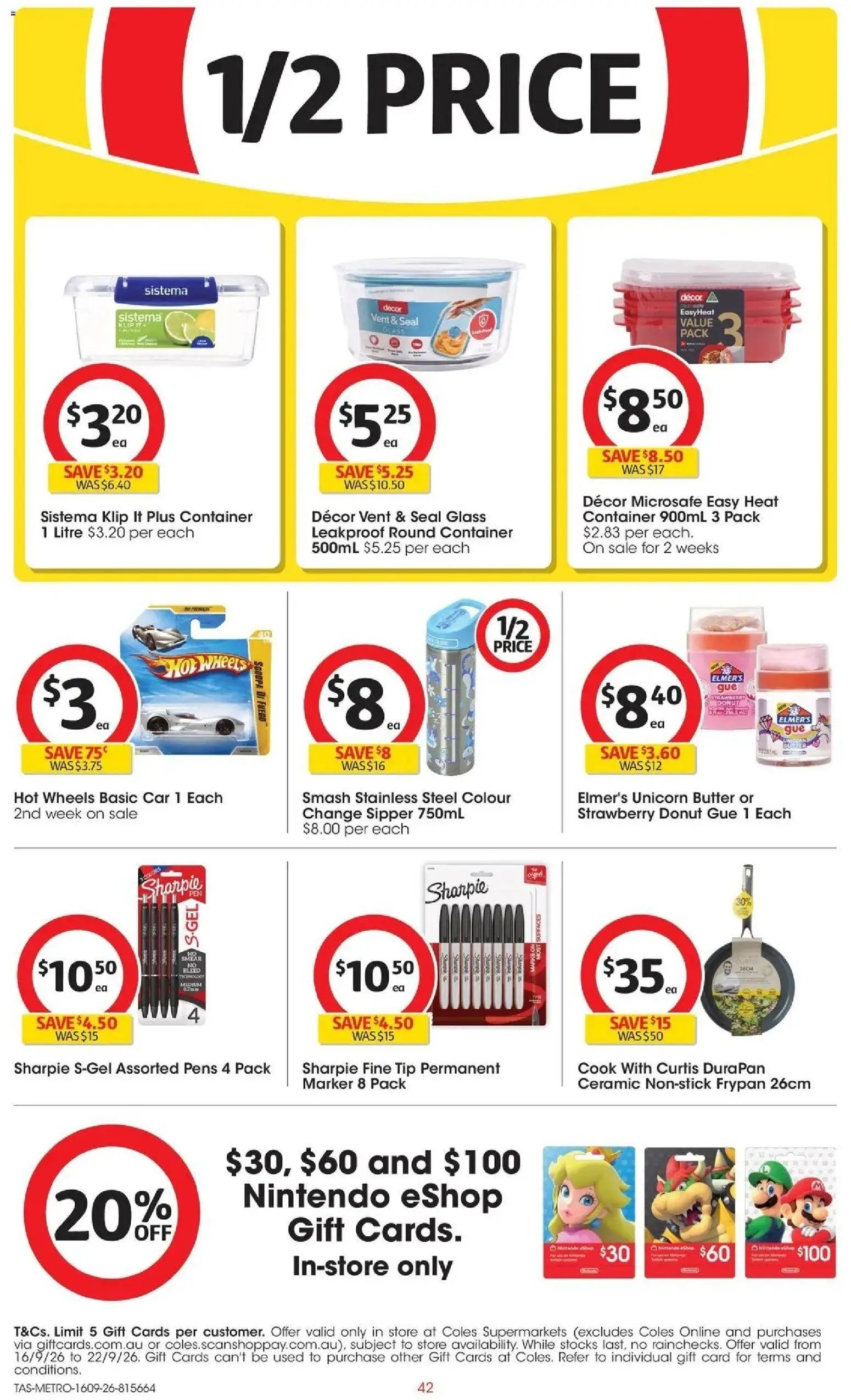 Coles catalogue from 16/09/2026 Coles Catalogue - 16th September