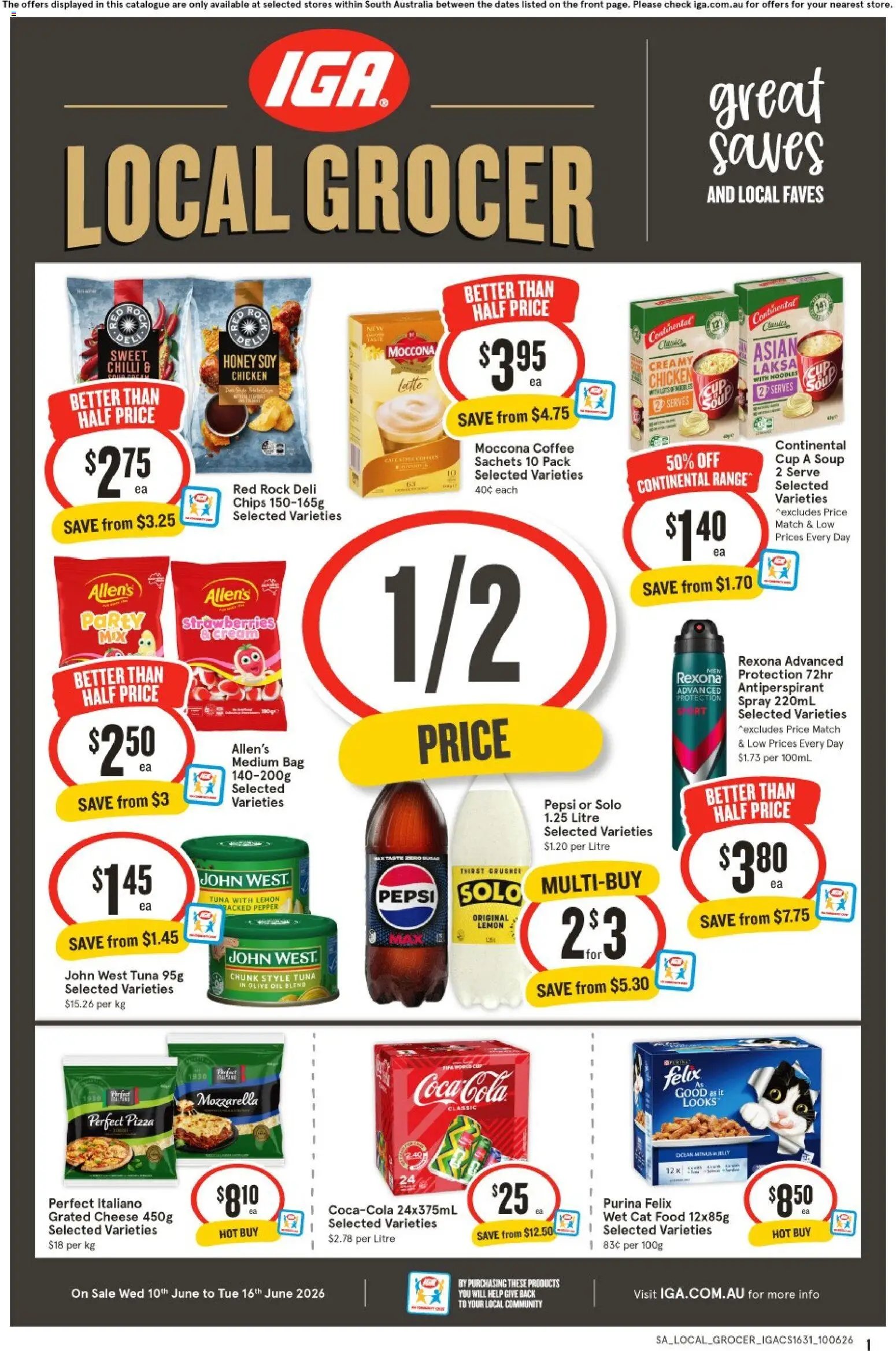 IGA catalogue from 10/06/2026 IGA Local Grocer SA