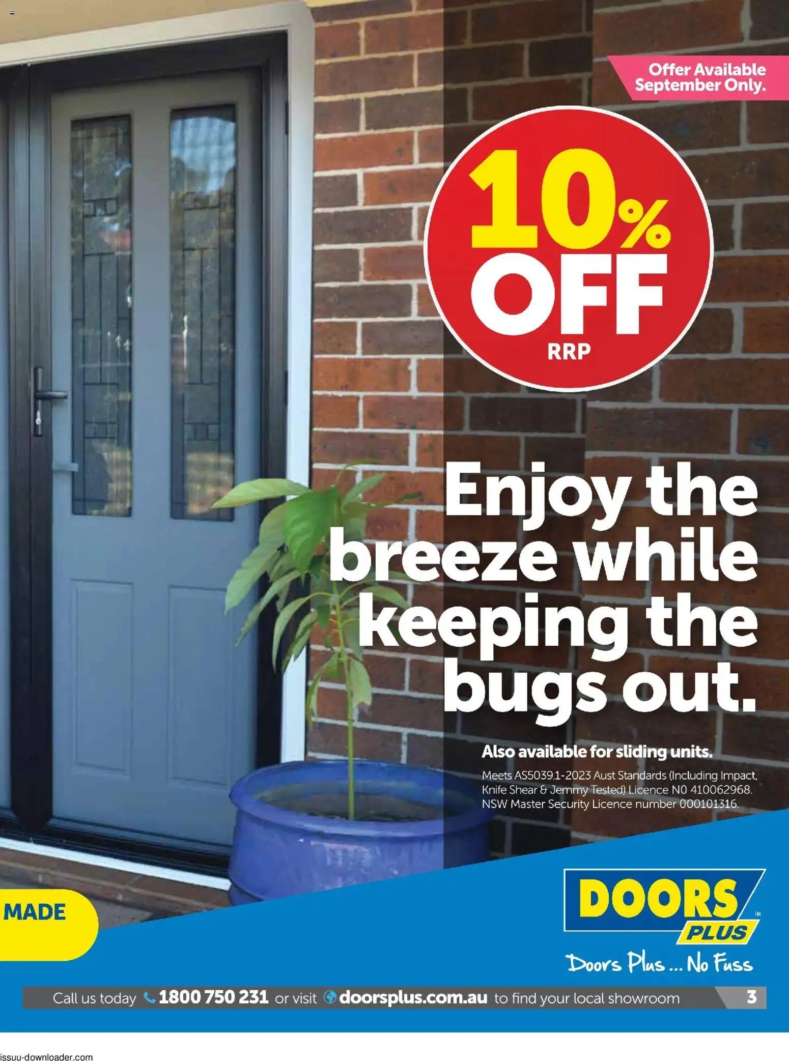 Doors Plus catalogue from 01/09/2026 Doors Plus catalogue