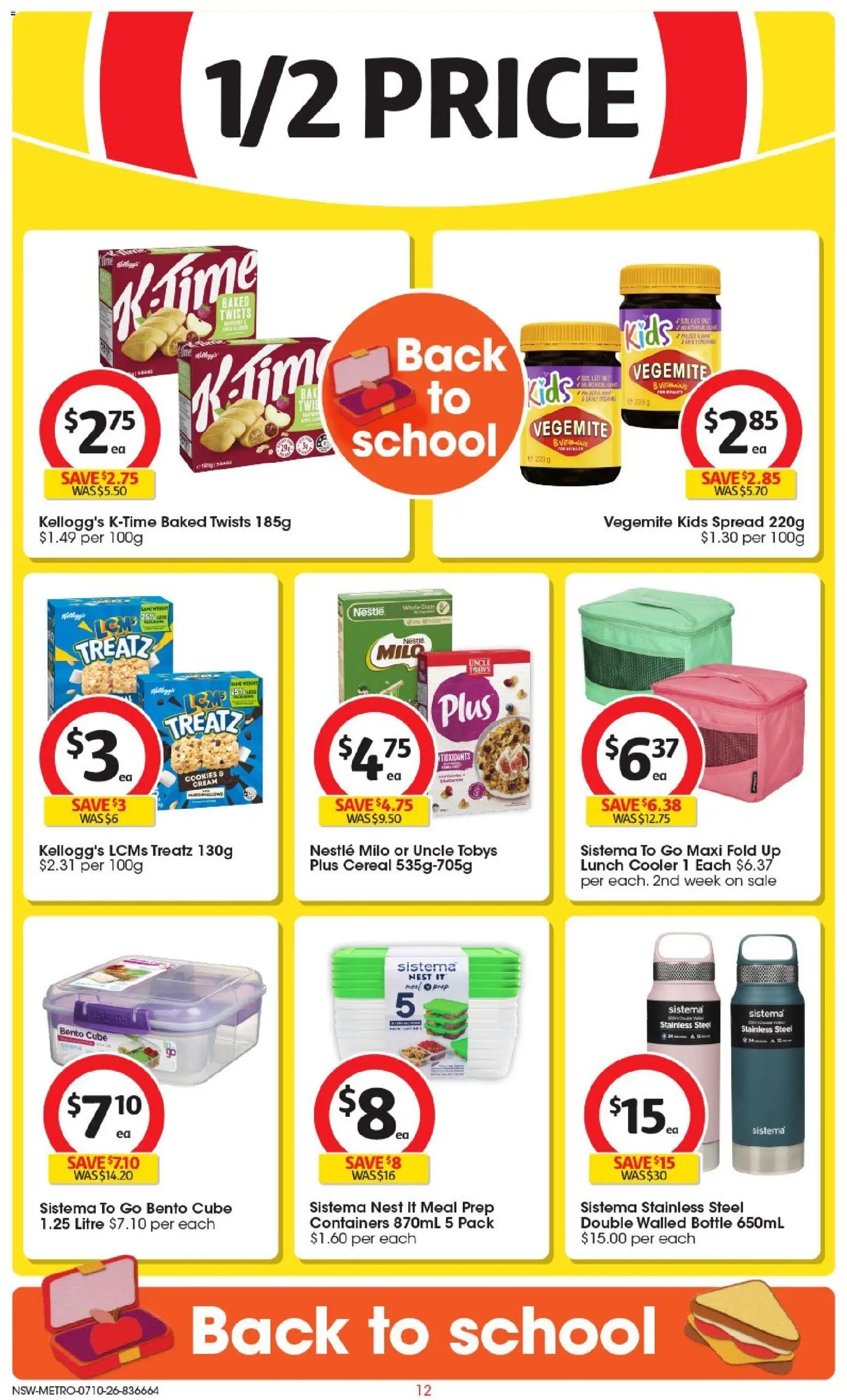 Coles catalogue from 07/10/2026 Coles catalogue