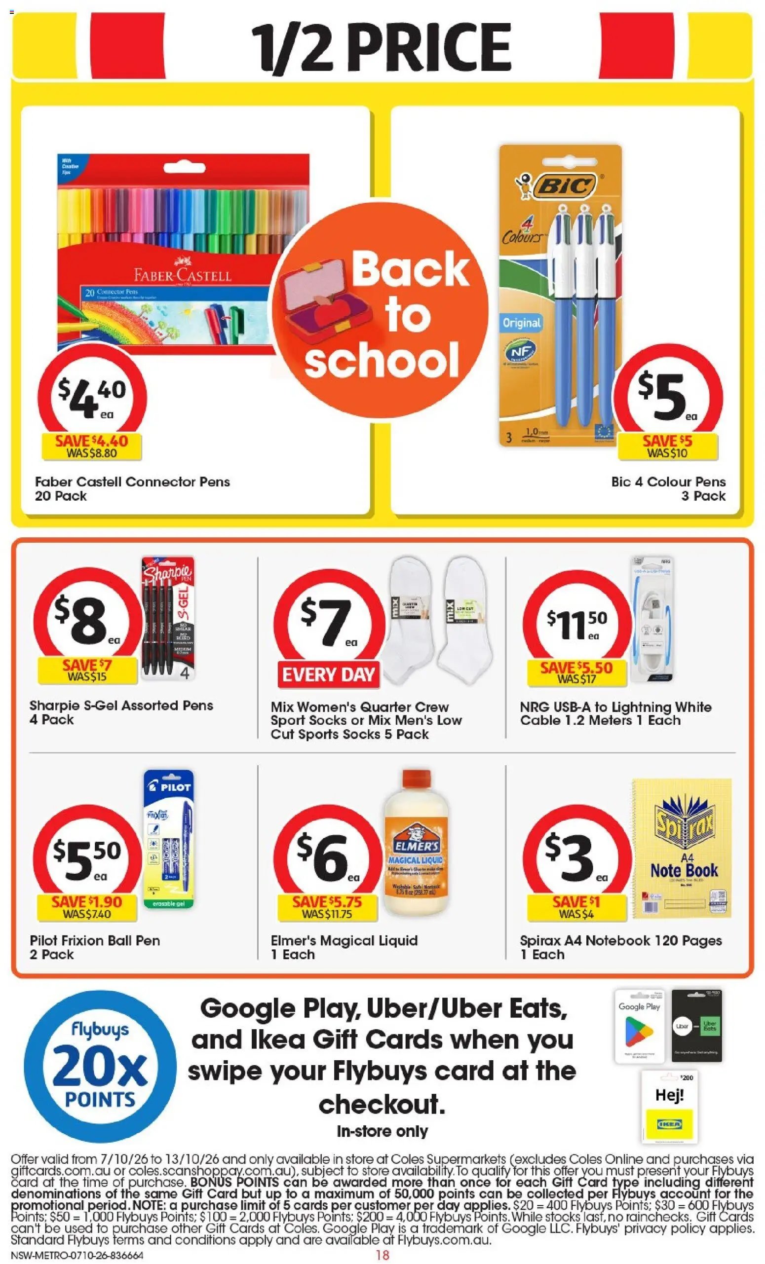 Coles catalogue from 07/10/2026 Coles catalogue