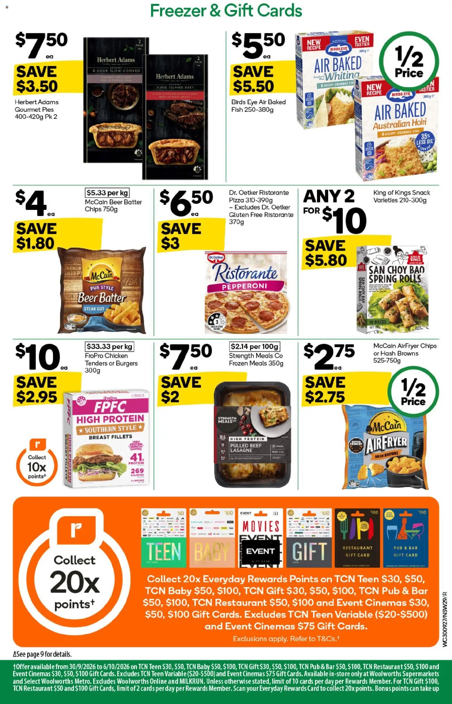 Woolworths catalogue from 30/09/2026 Woolworths catalogue NSW