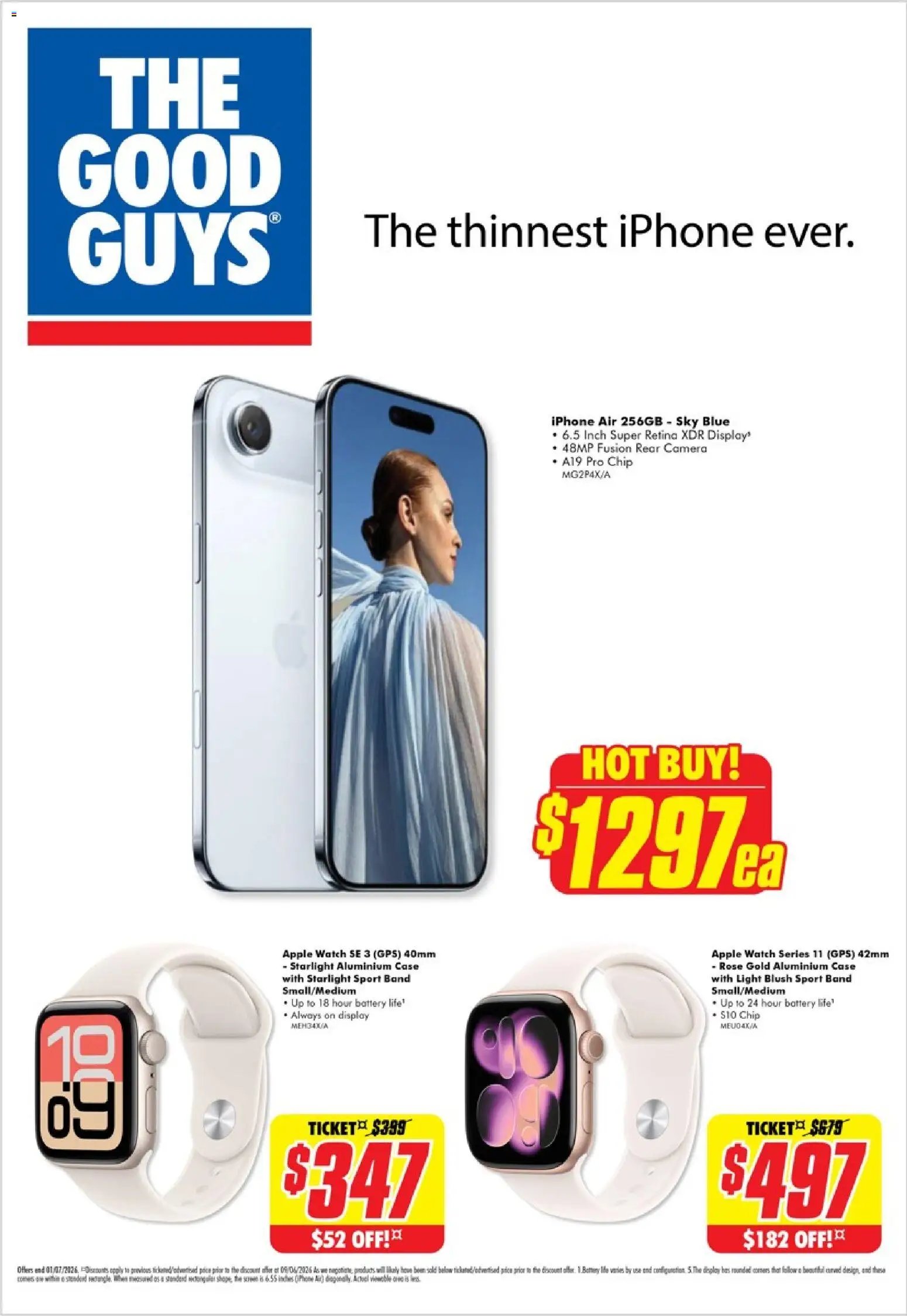 The Good Guys catalogue from 09/06/2026 The Good Guys catalogue Apple