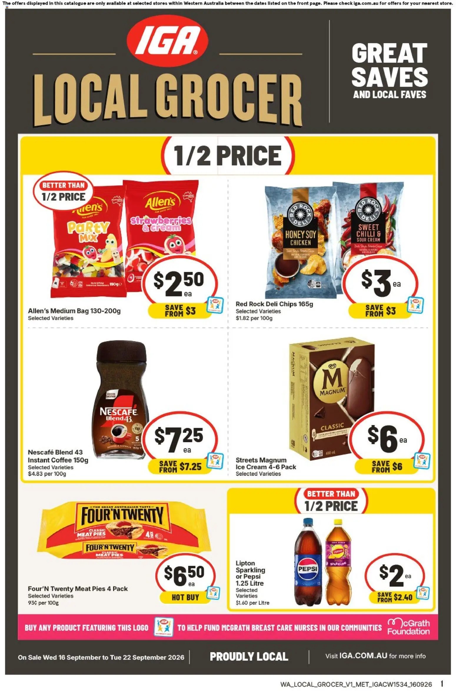 IGA catalogue from 16/09/2026 IGA catalogue Bullcreek