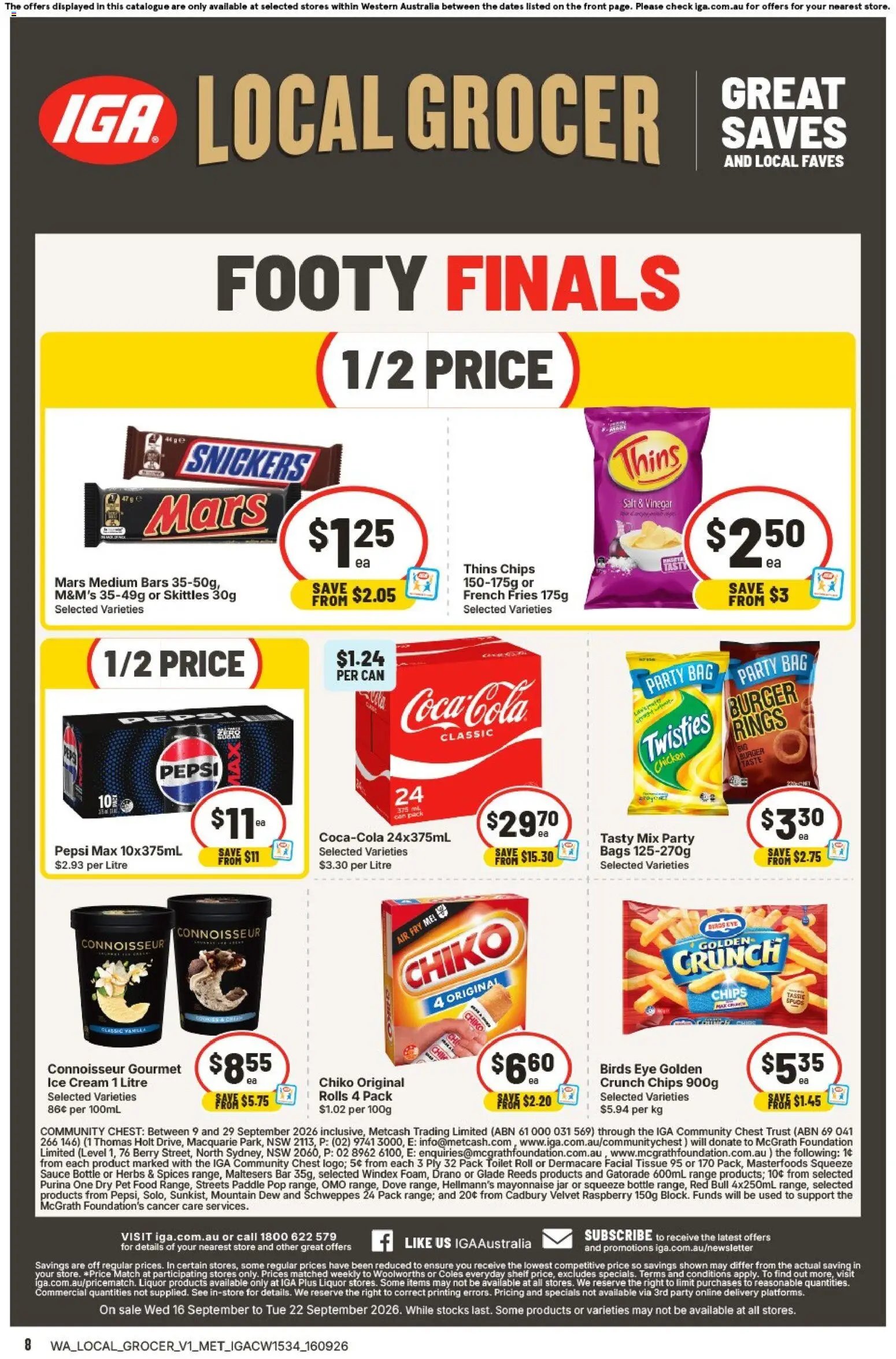IGA catalogue from 16/09/2026 IGA catalogue Bullcreek
