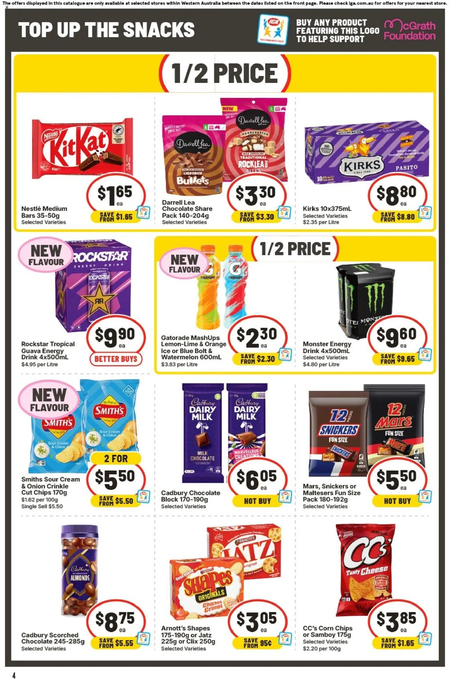 IGA catalogue from 16/09/2026 IGA catalogue Bullcreek