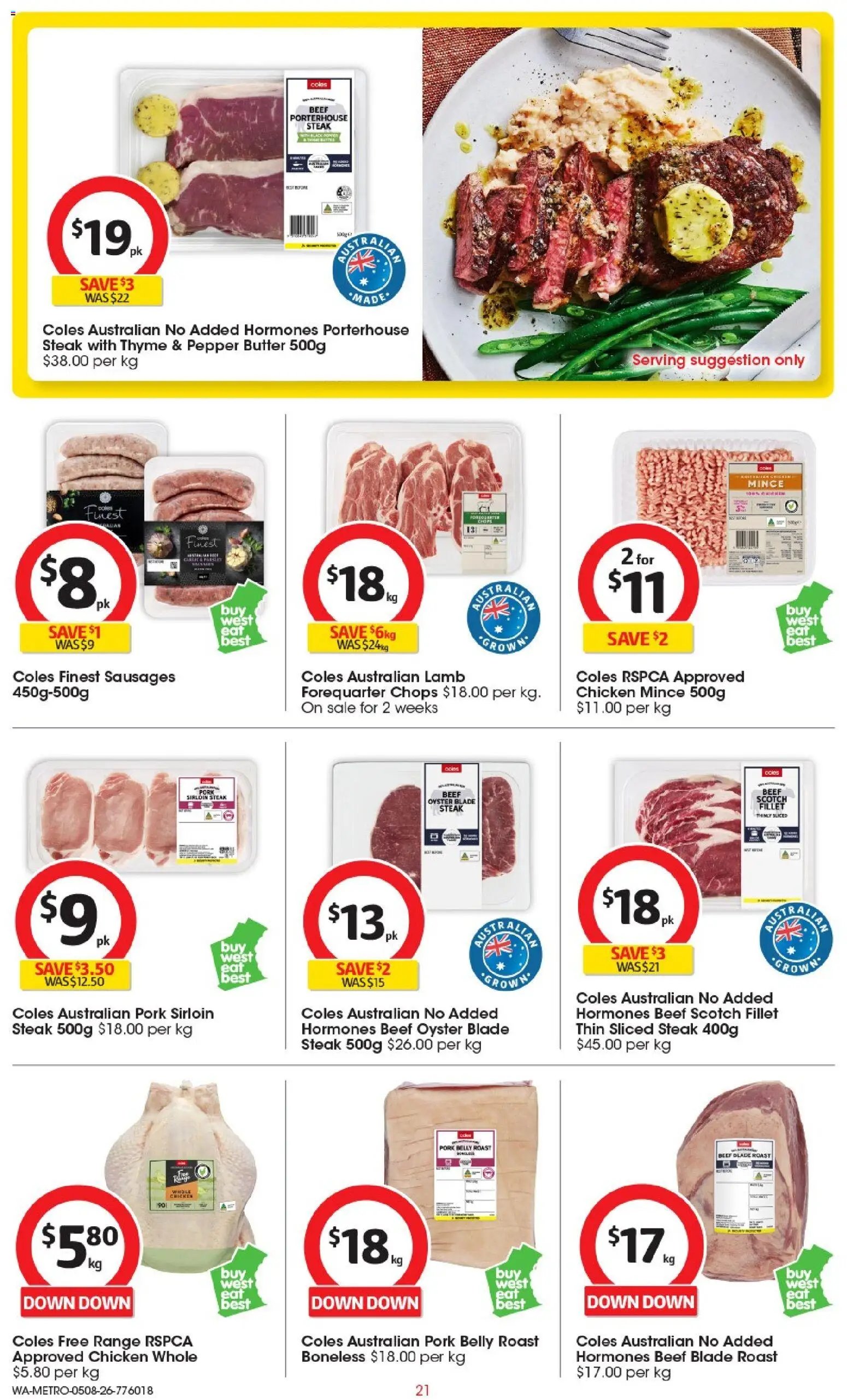 Coles catalogue from 05/08/2026 Coles catalogue WA