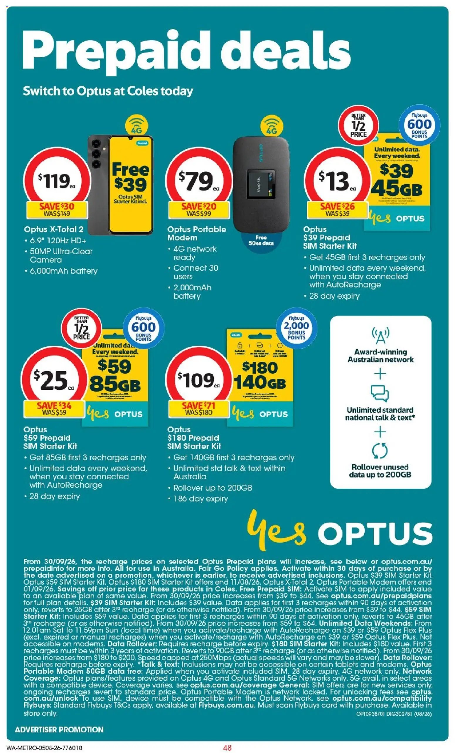 Coles catalogue from 05/08/2026 Coles catalogue WA